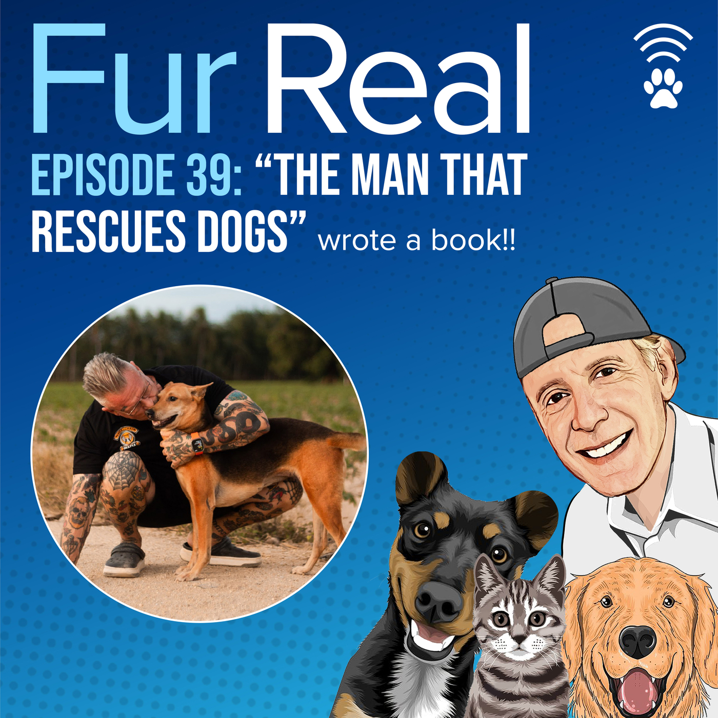 "THE MAN THAT RESCUES DOGS" wrote a Book!!!