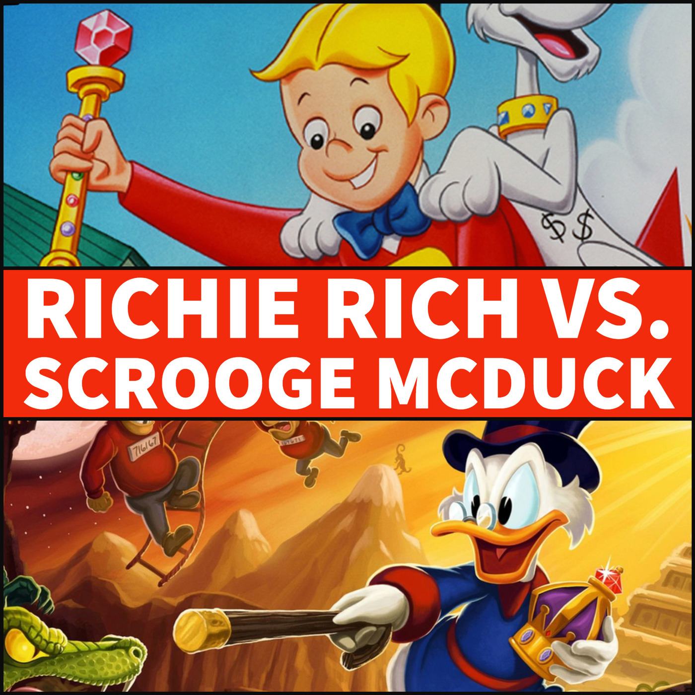Money Moves: Richie Rich vs Scrooge McDuck