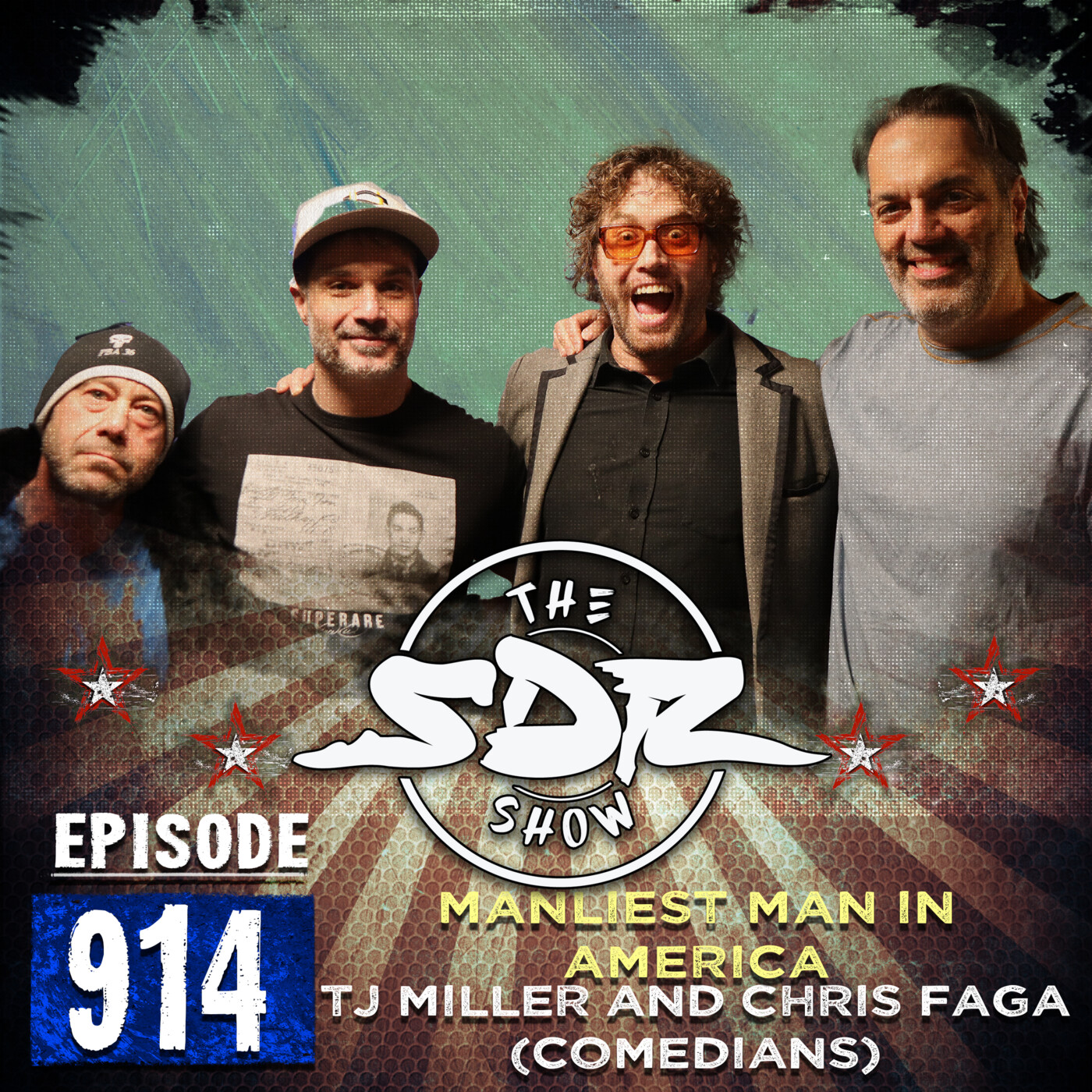 T.J. Miller and Chris Faga (Comedians) - Manliest Man in Amanica