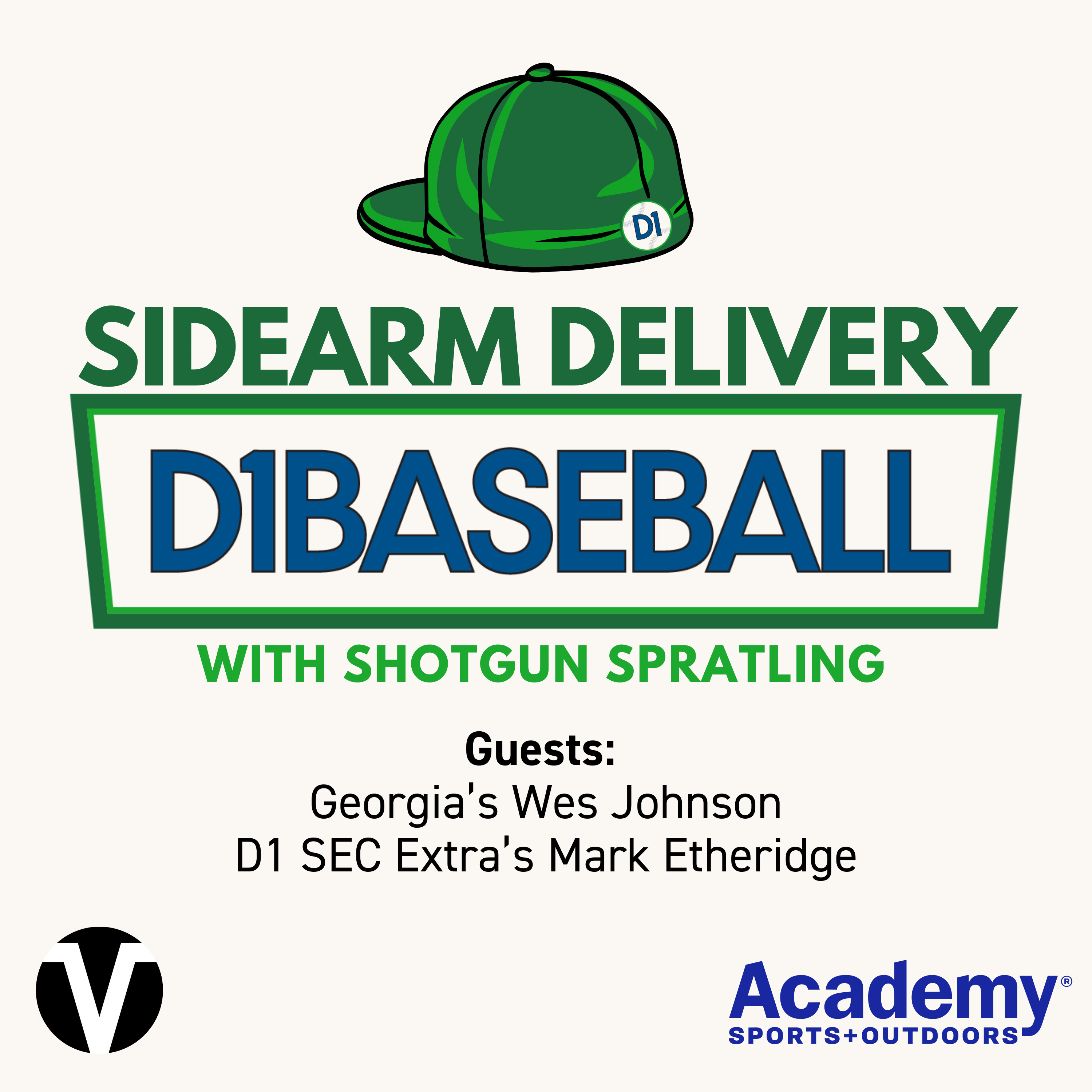 Sidearm Delivery - Georgia's Wes Johnson, D1 SEC Extra's Mark Etheridge