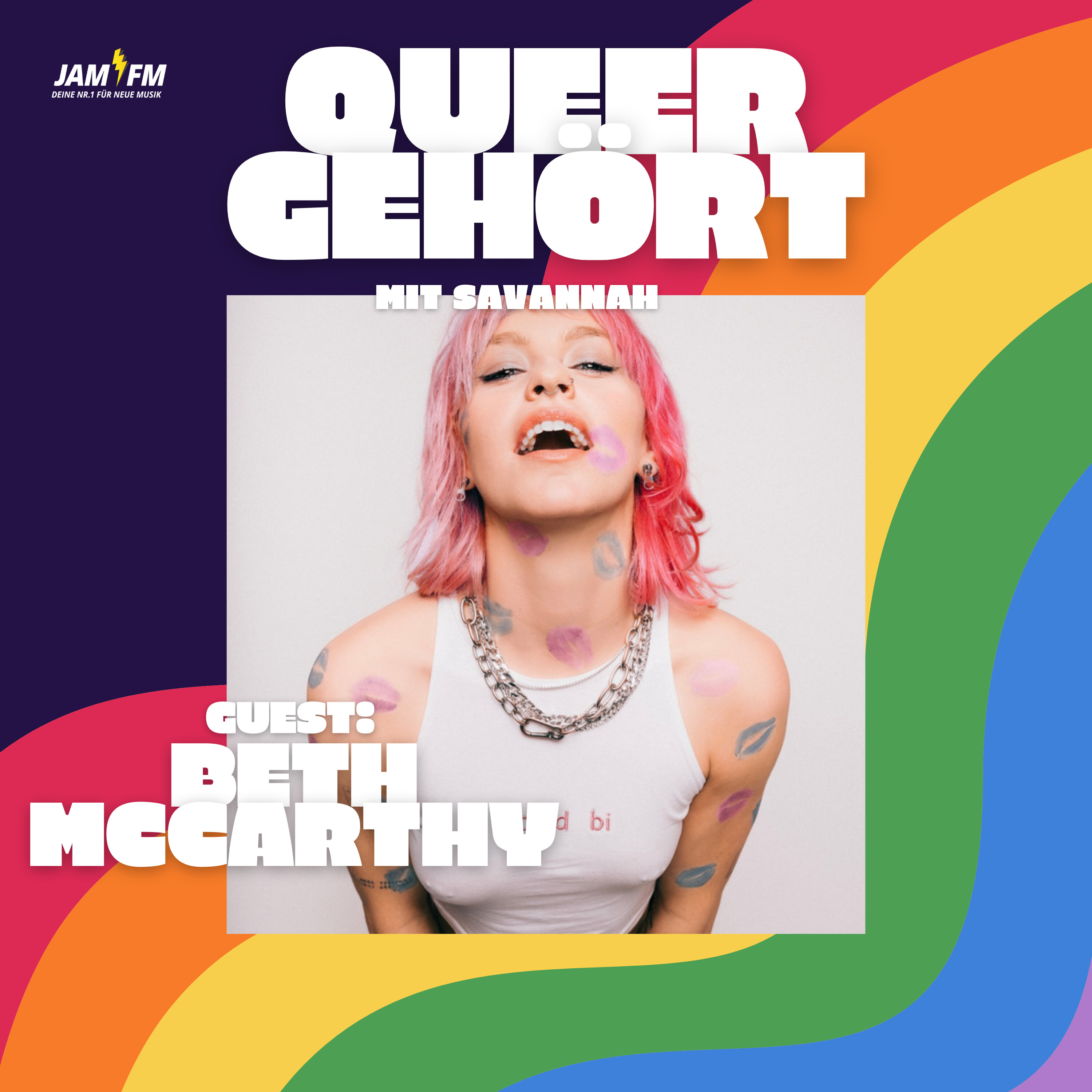 Beth McCarthy -  queer representation, biphobia, wlw pop & doppelbangers