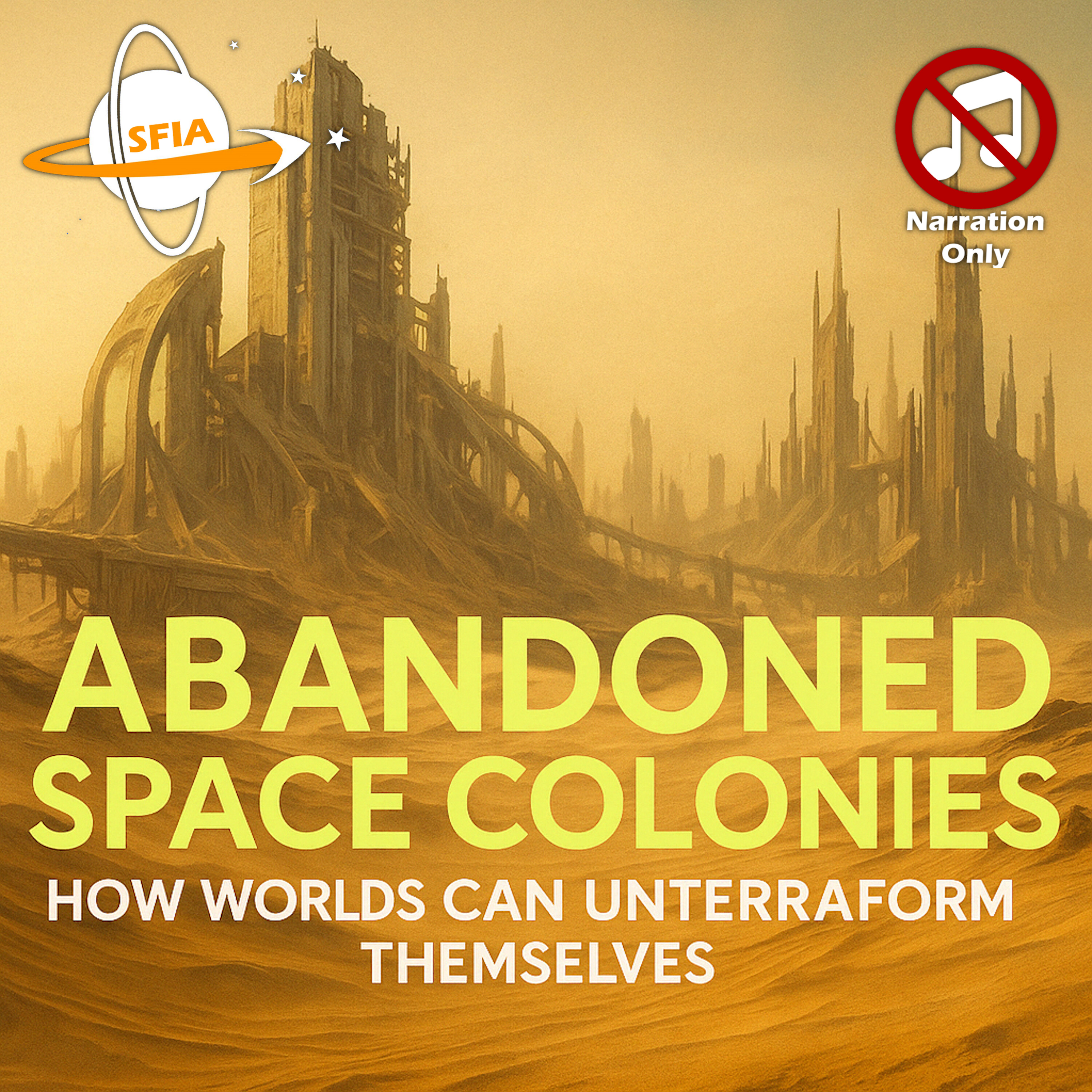 Abandoned Space Colonies - How Worlds Can Unterraform Themselves (Narration Only) Abandoned Space Colonies - How Worlds Can Unterraform Themselves (Narration Only)