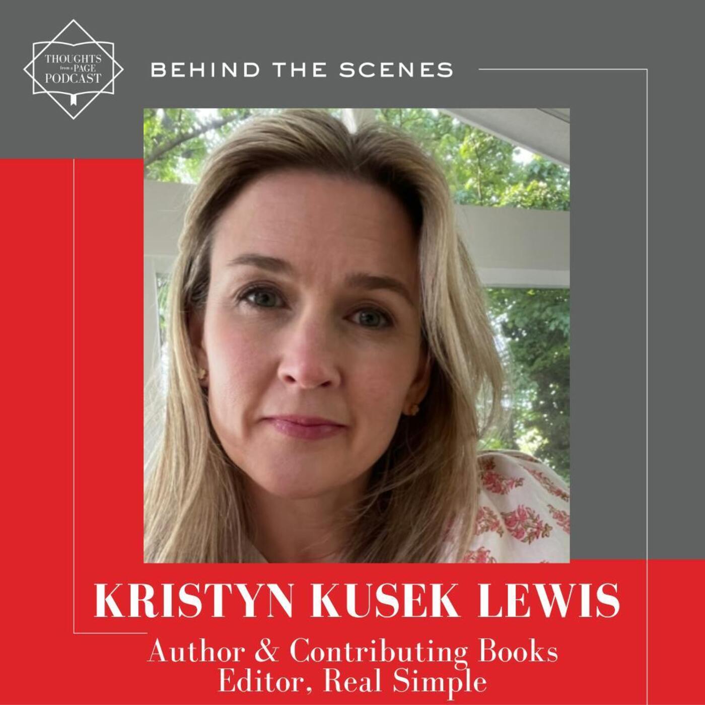 Interview with Kristyn Kusek Lewis - Author and Contributing Books Editor at Real Simple