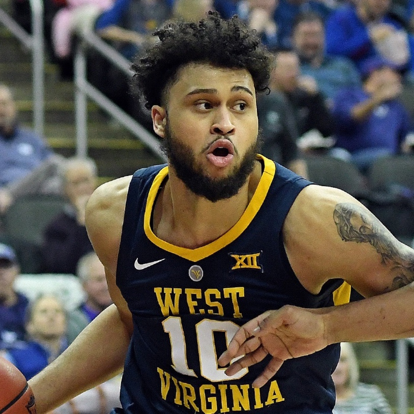 WVU guard Jermaine Haley | 3-19-19