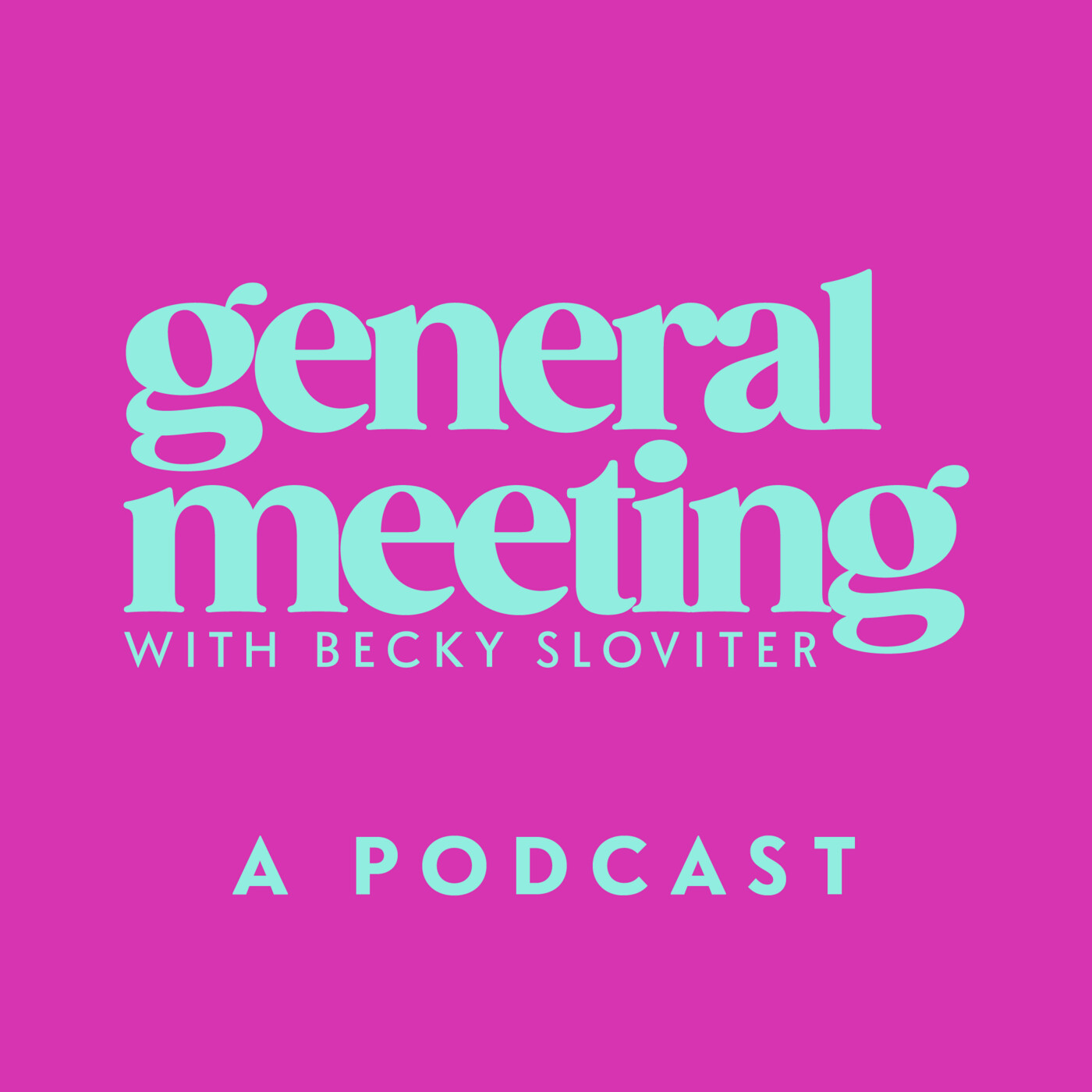General Meeting with Becky Sloviter