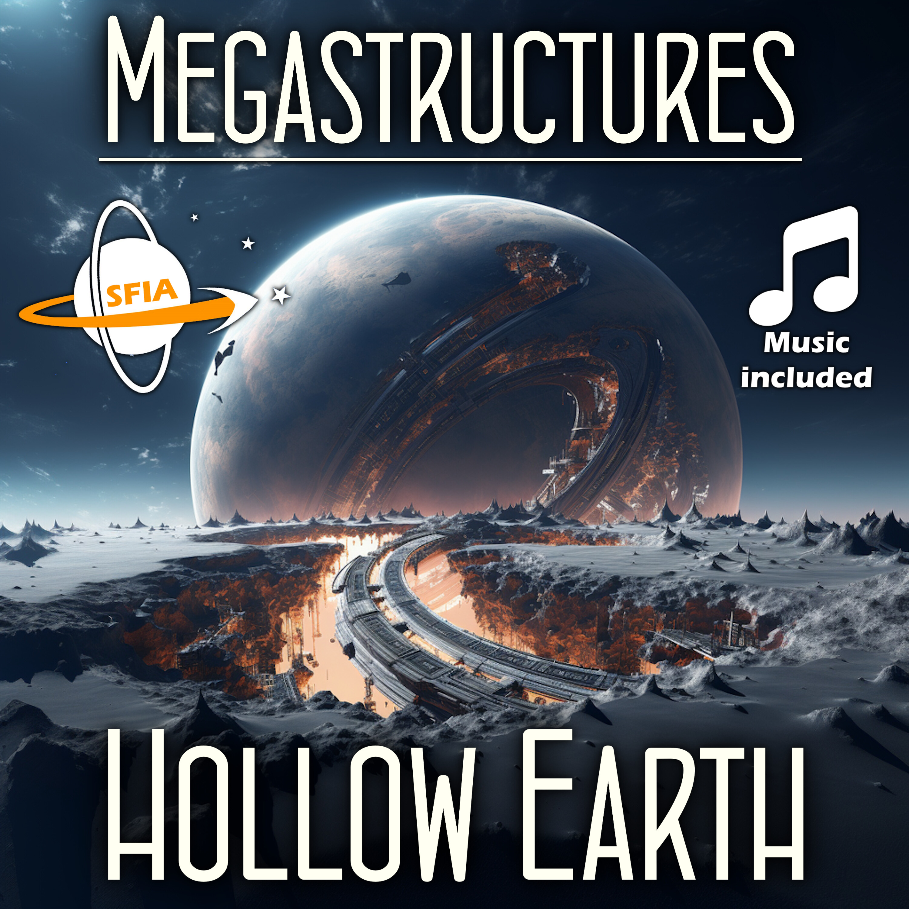 Megastructures: Hollow Earth - podcast episode cover