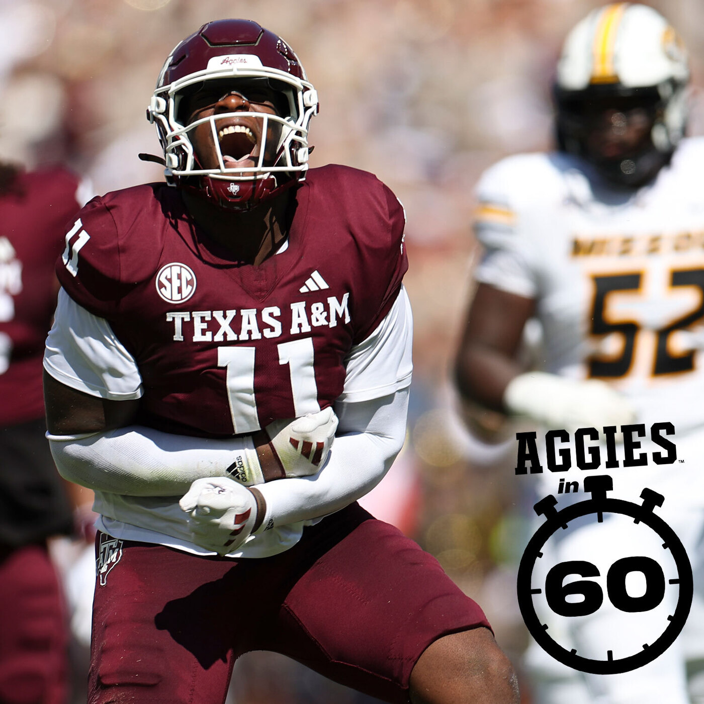 Aggies in 60 episode artwork