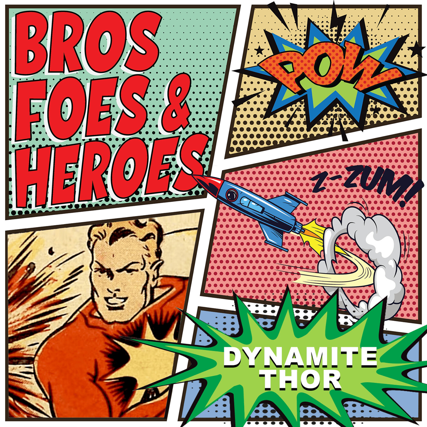 Weird Comics #6 (1940) Dynamite Thor episode artwork