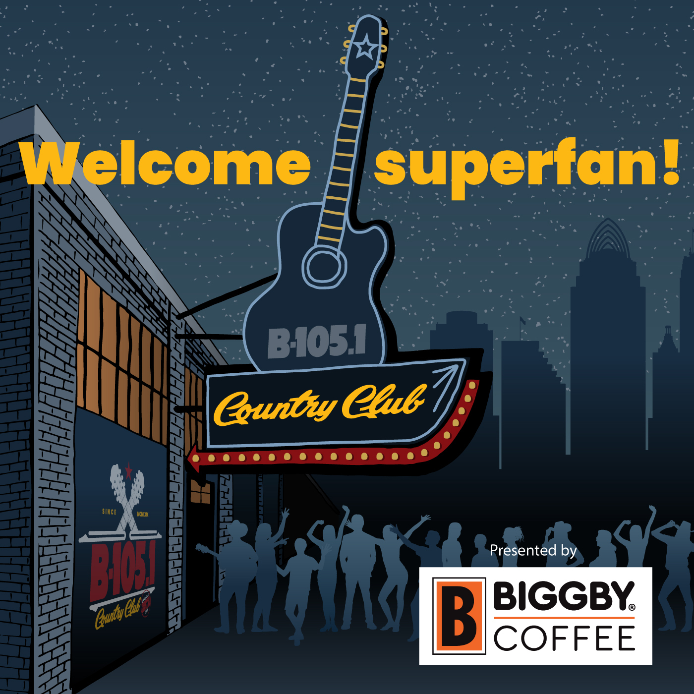 New B-105 Country Club Member Melody McMurry!