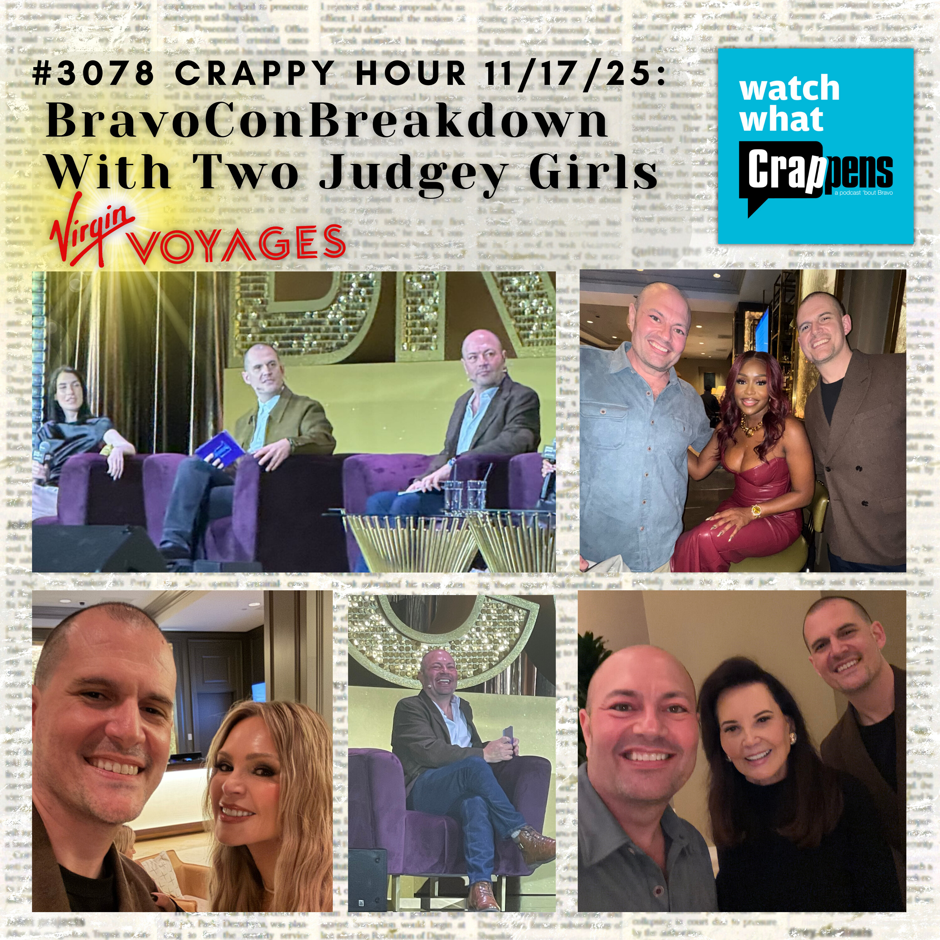 #3078 Crappy Hour 11/17/25: BravoCon Breakdown With Two Judgey Girls