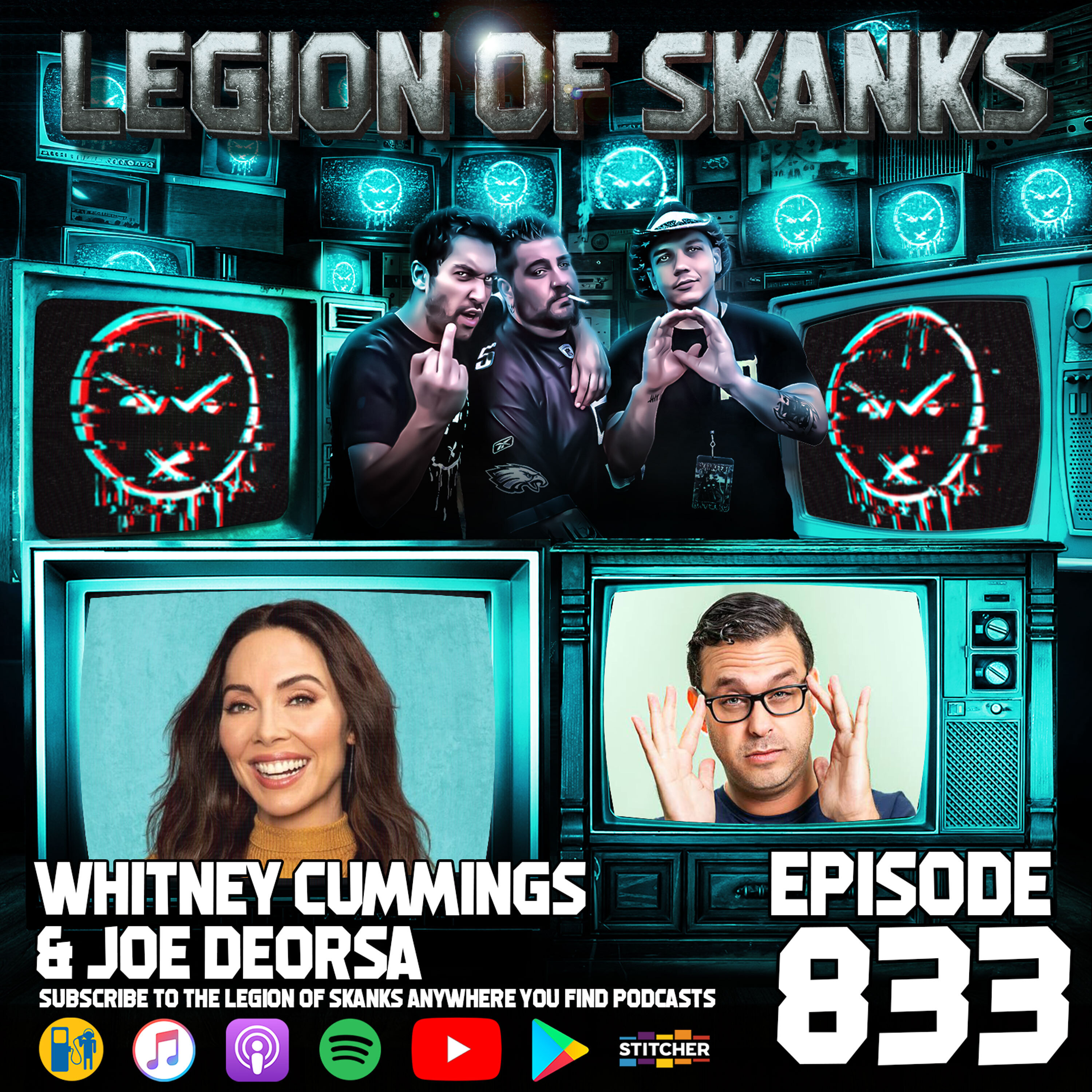Whitney Cummings & Joe DeRosa - Live from Skankfest 2022 - Episode 833