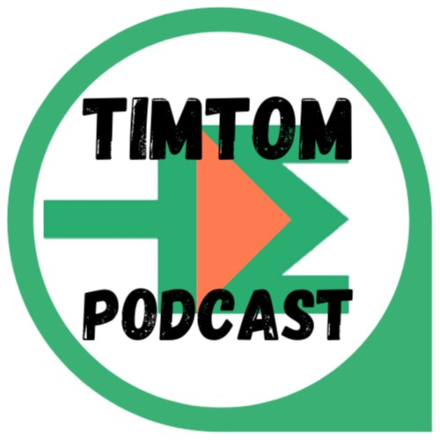 TIMTOM Podcast - jouw GPS naar geluk en succes logo