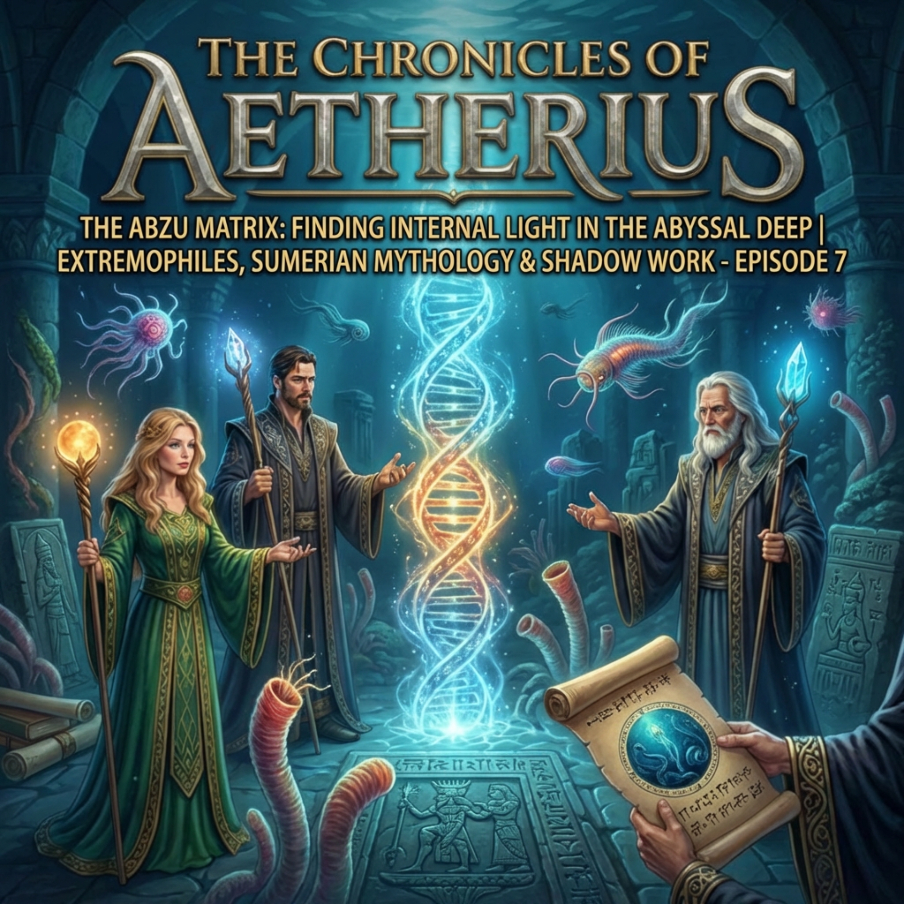 The Abzu Matrix: Finding Internal Light in the Abyssal Deep | Extremophiles, Sumerian Mythology & Shadow Work