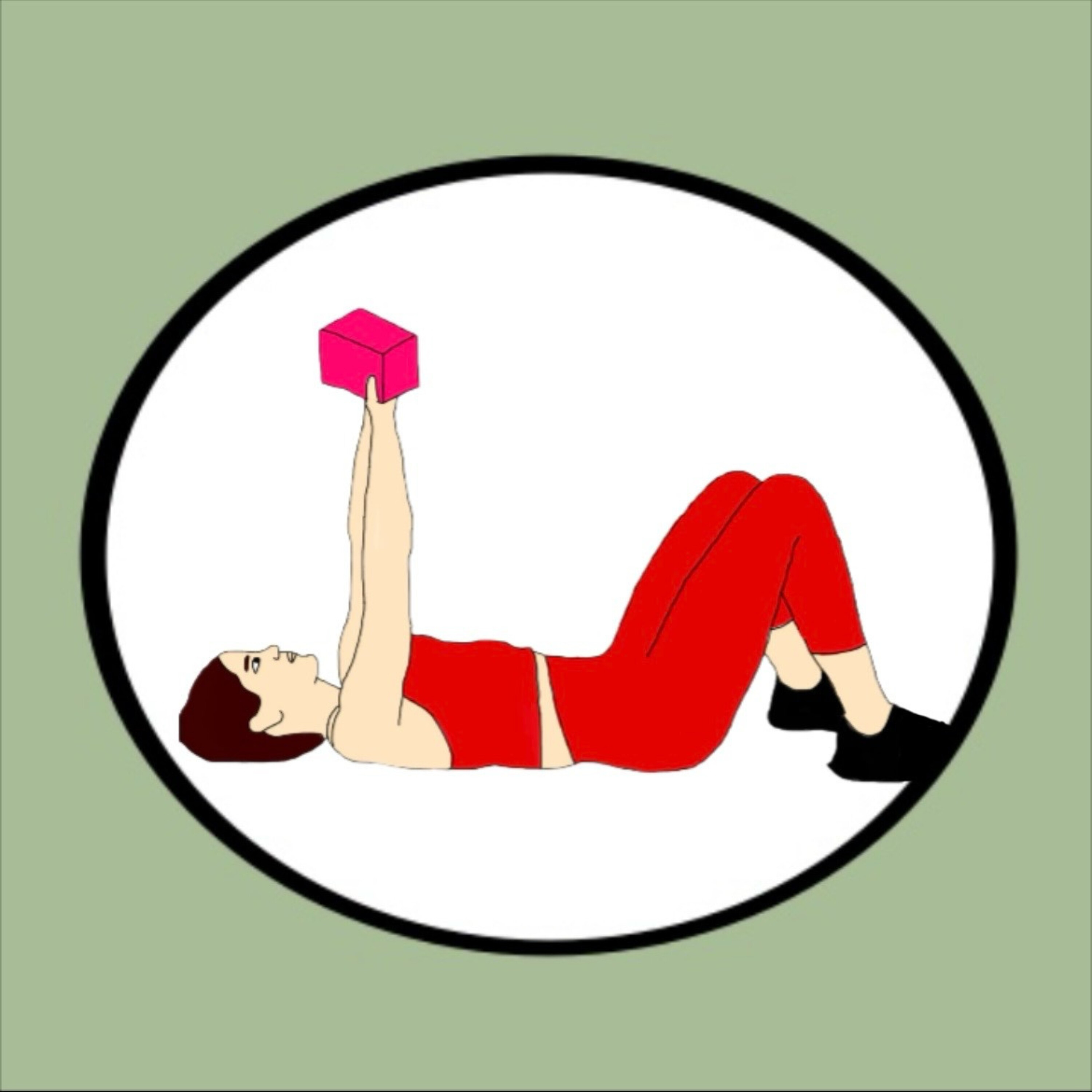 Using The Block As a Weight V2 - The Chest Press