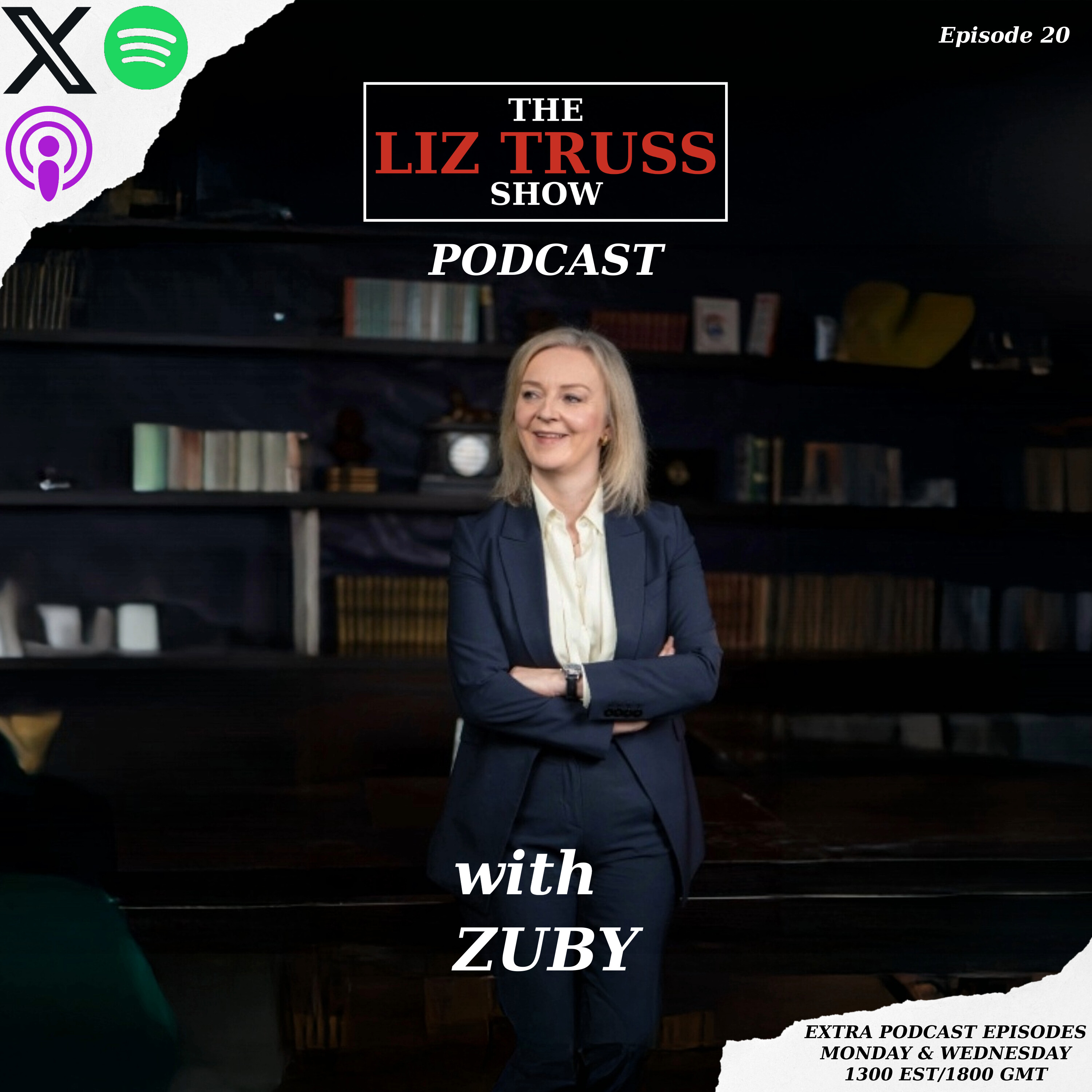 Disruption, Death – or Dubai? - The Liz Truss Show Podcast with Zuby