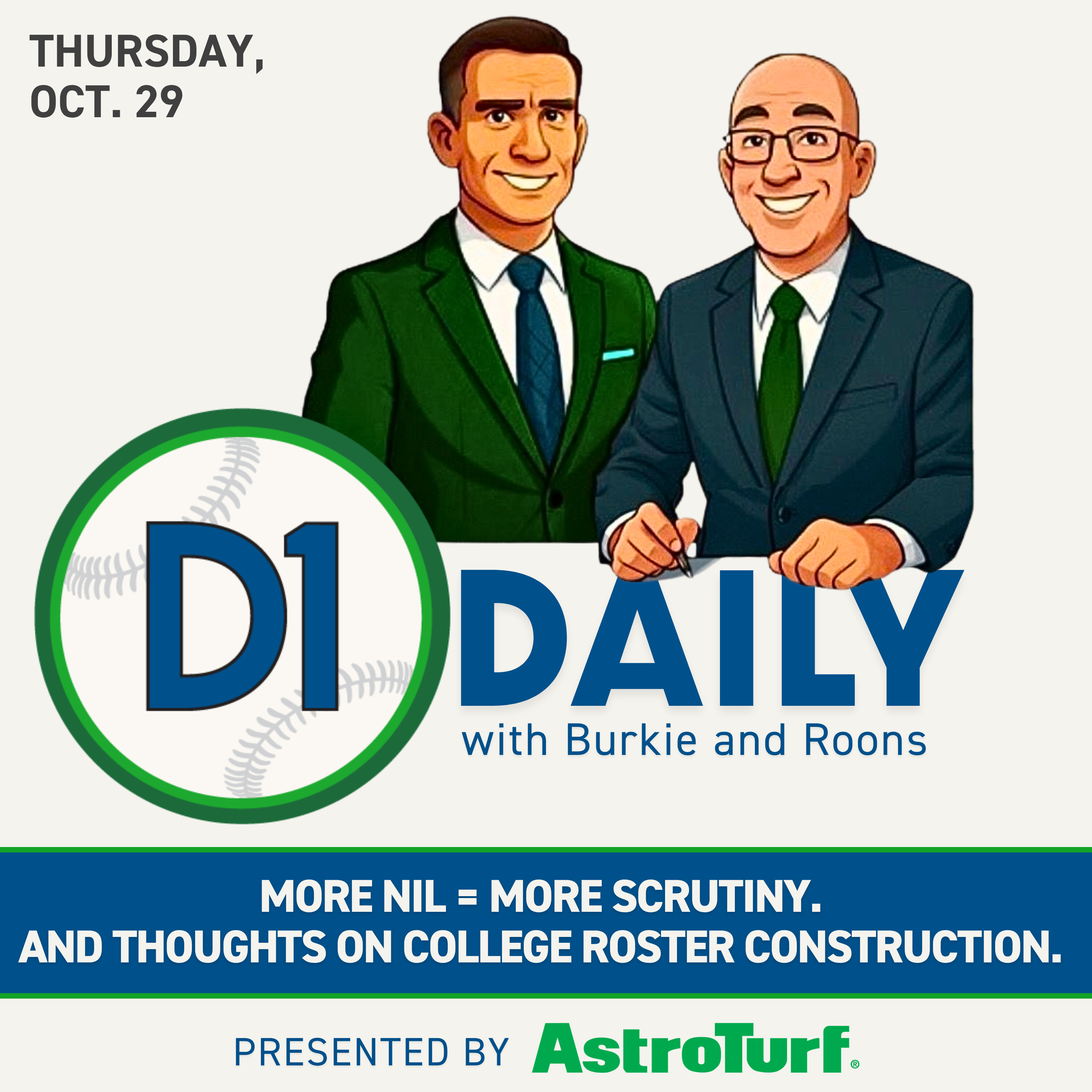 More NIL = More Scrutiny. And Thoughts On College Roster Construction. [D1 Daily] episode artwork