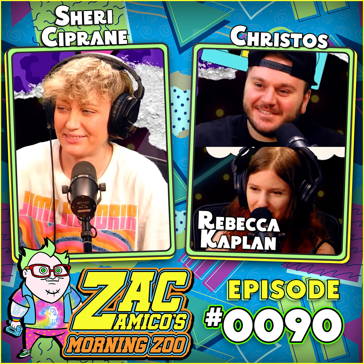 0090. Christos, Sheri Ciprane and Rebecca Kaplan