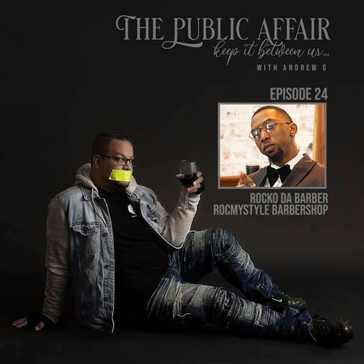 Rocko da Barber of RocMyStyle Barber Shop episode artwork