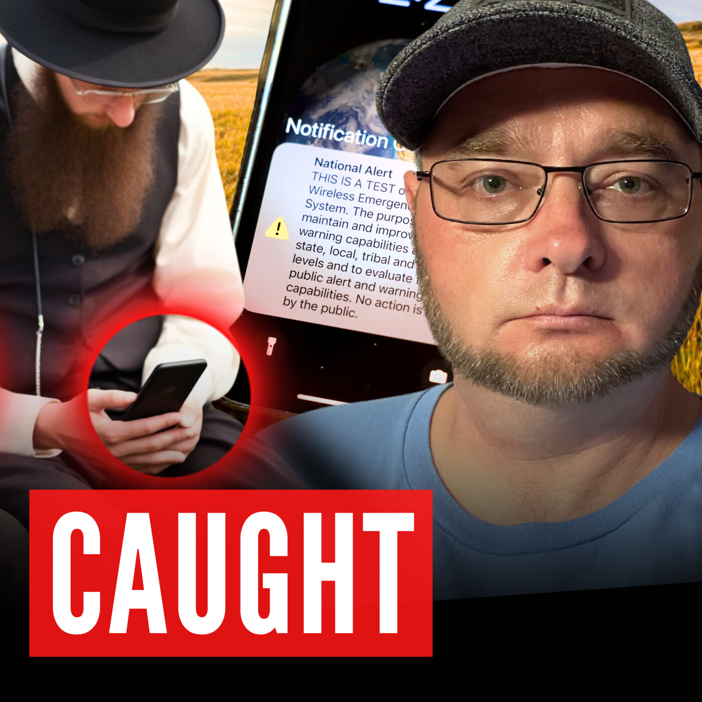 AMISH MEN SHUNNED: Emergency Alert Exposed Forbidden Phones ft. Eli Yoder