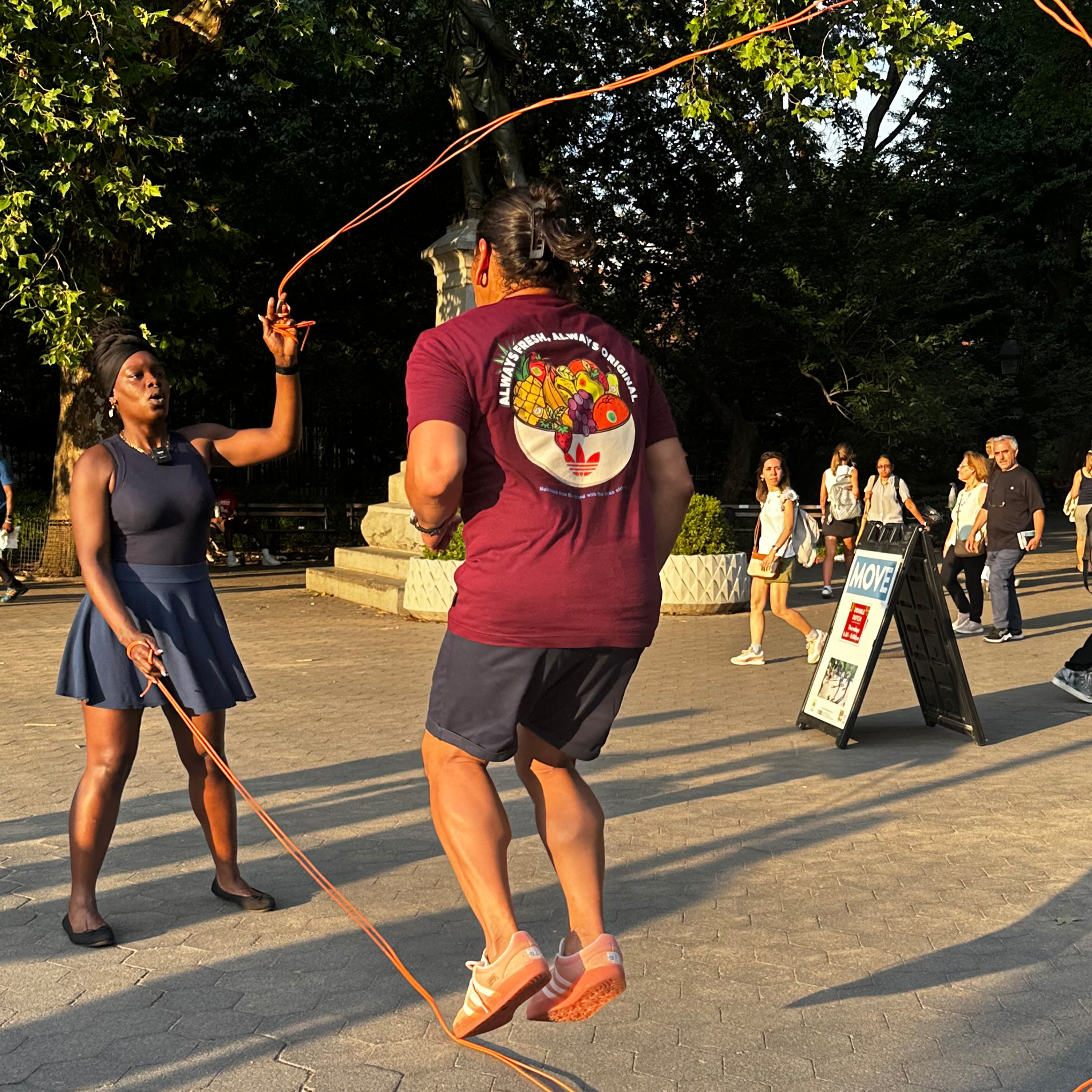👭🏾👩🏽‍🤝‍👩🏿 Double Dutch Jump Roping: Play, joy, and cultural traditions