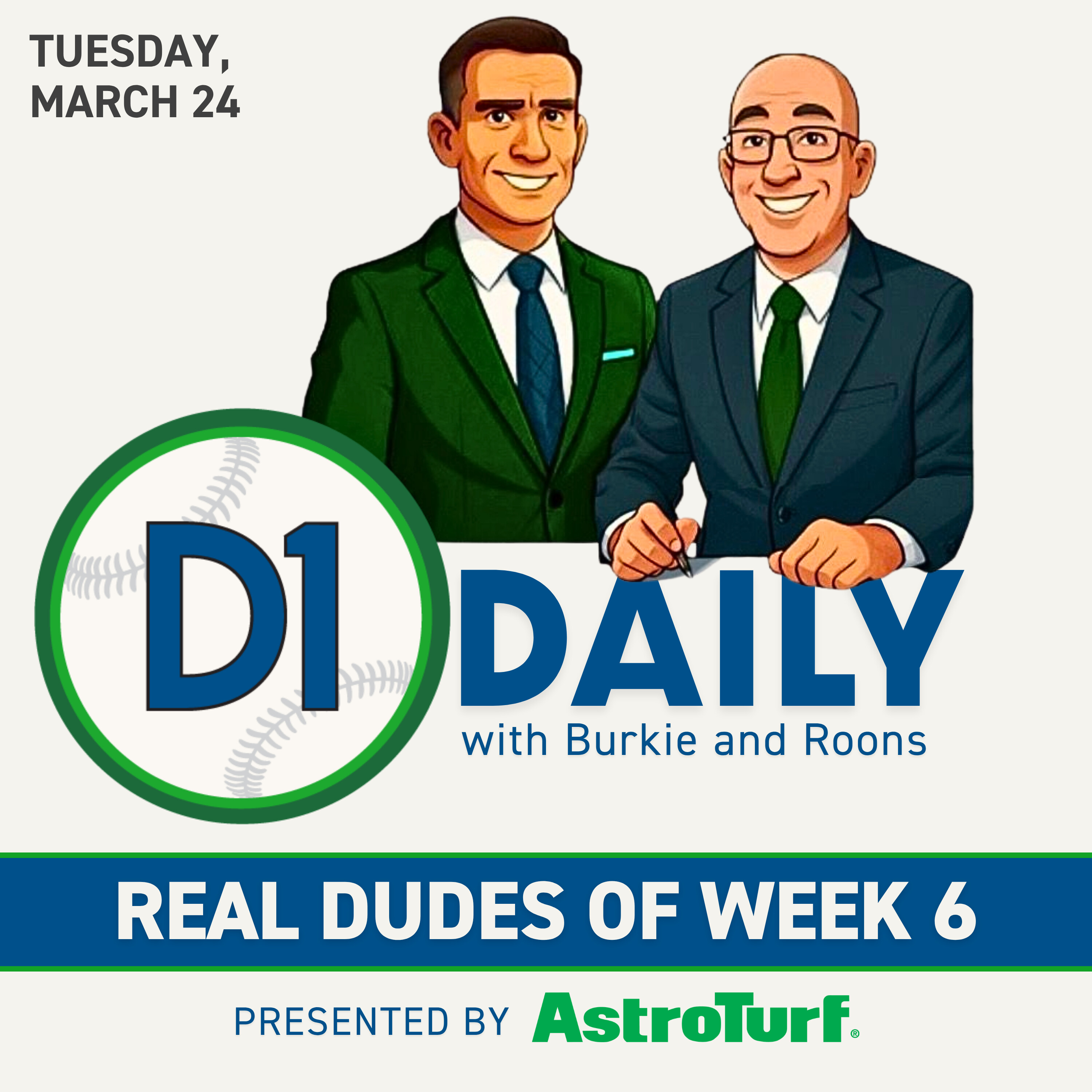 Real Dudes of Week 6 [D1 Daily]