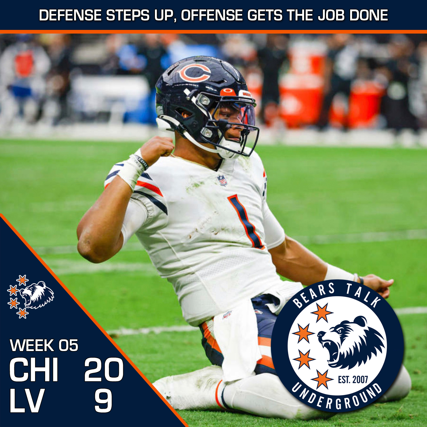 Week Five Review - Defense Stifles Raiders O, Bears Get 1st Road Win episode artwork