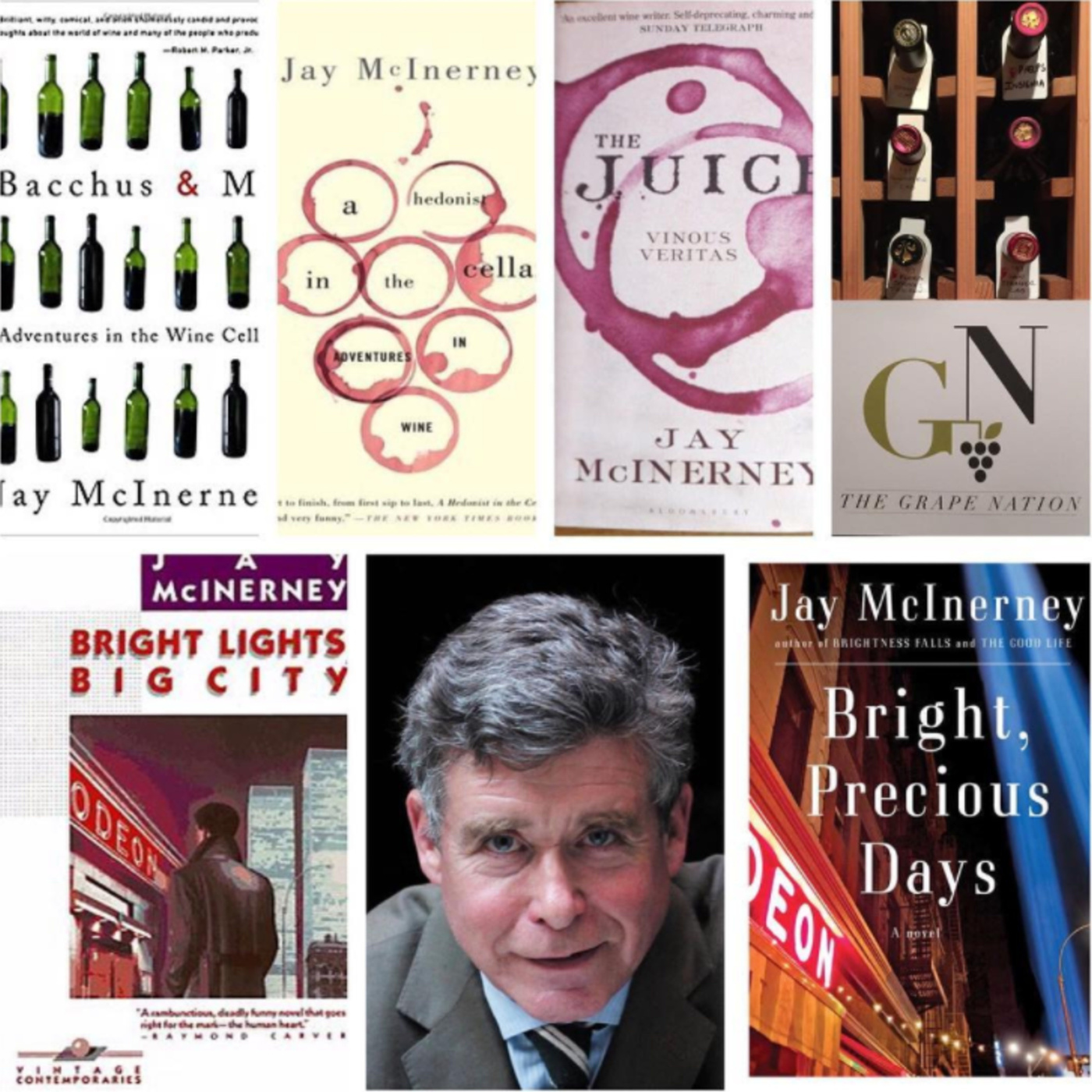 Episode 41: Jay McInerney, Author, Columnist and Passionate Wine Guy
