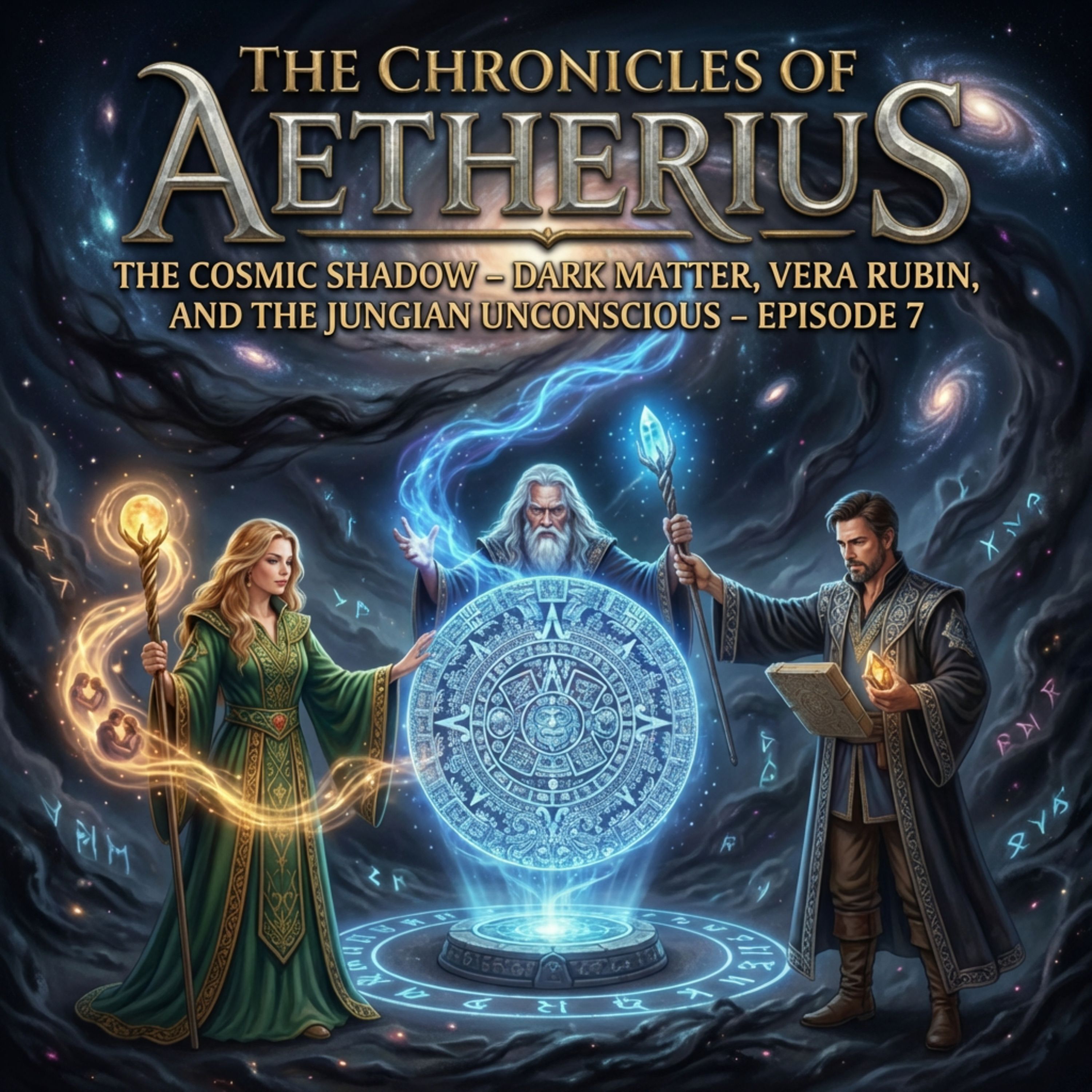 S2E7: The Cosmic Shadow – Dark Matter, Vera Rubin, and the Jungian Unconscious