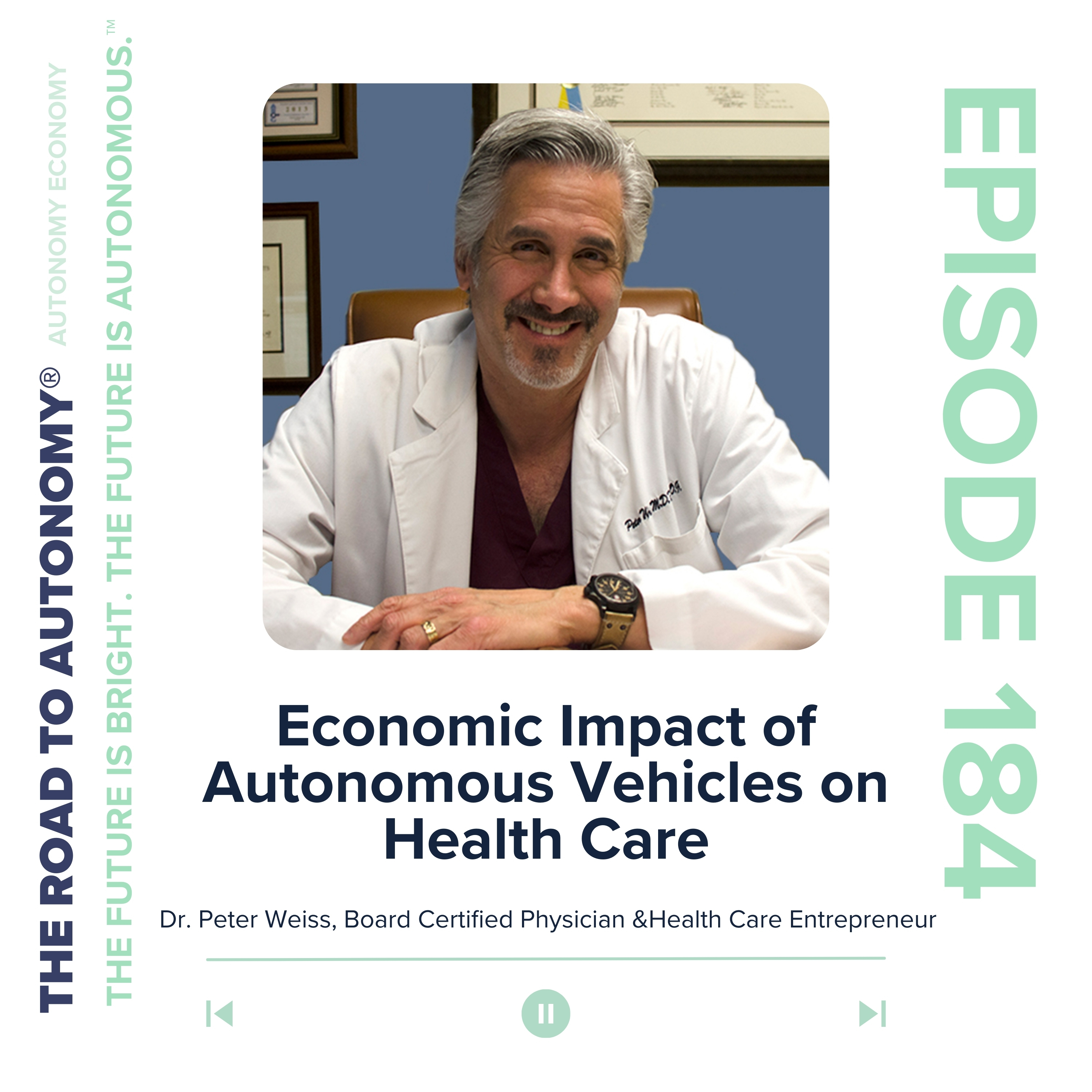 cover of episode Episode 184 | Autonomy Economy: Economic Impact of Autonomous Vehicles on Health Care