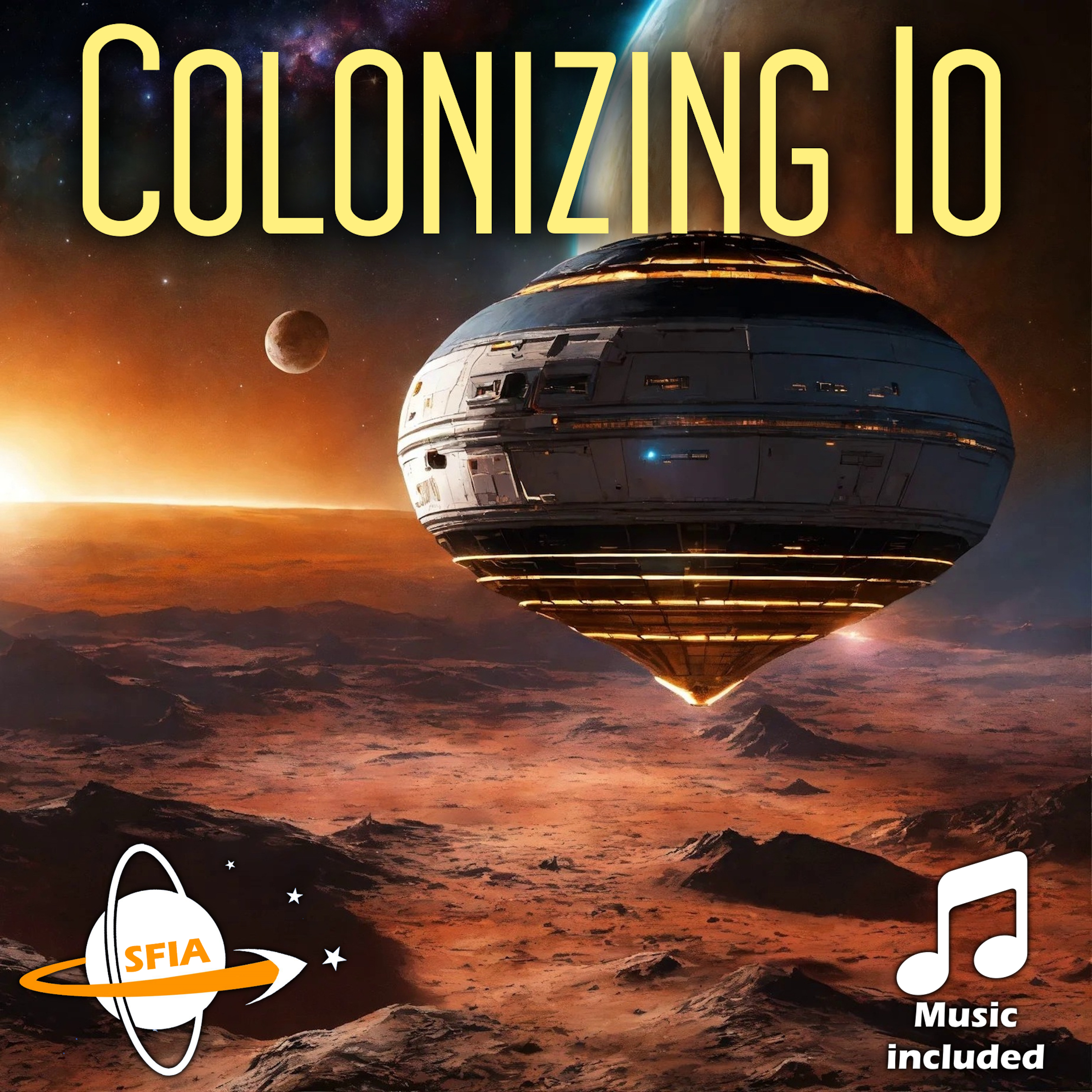 Colonizing Io - podcast episode cover