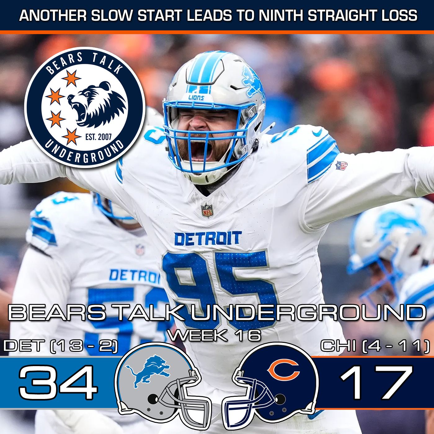 Week Sixteen Review - Another Slow Start Leads to 9th Straight Loss episode artwork