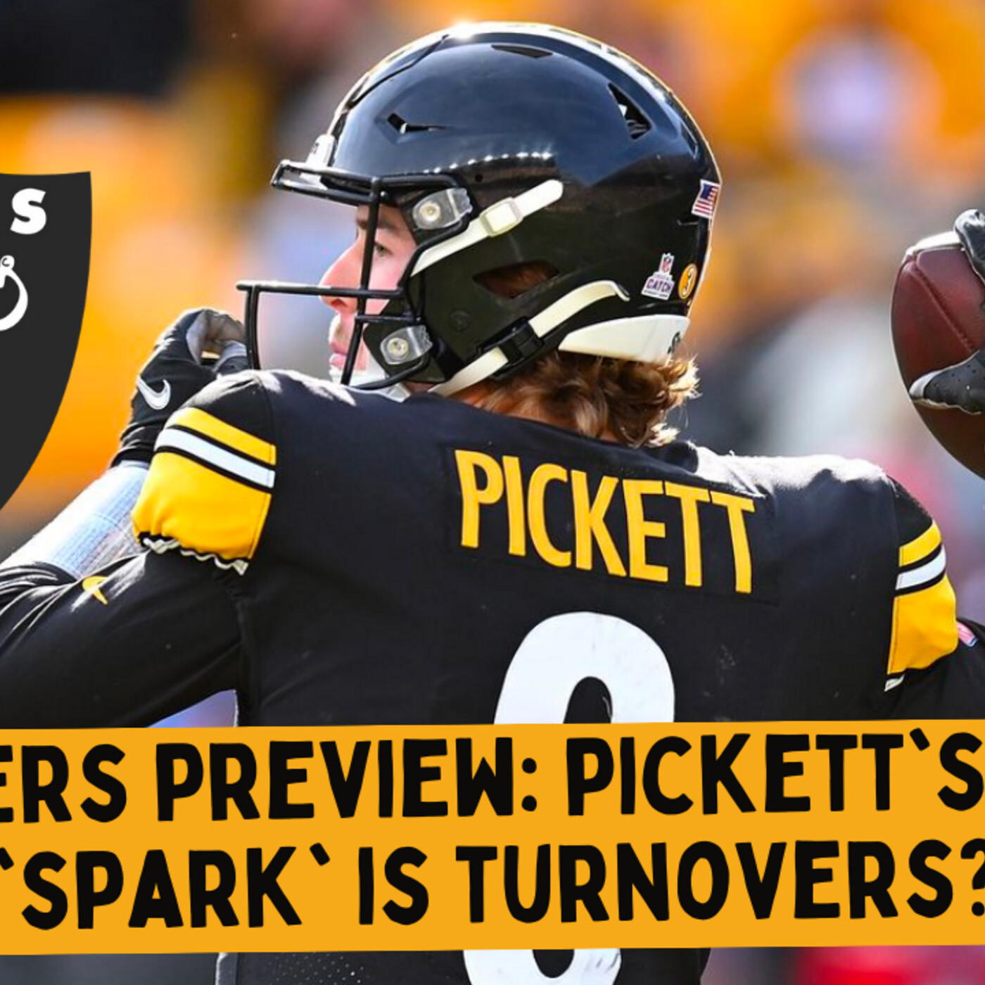 Is Kenny Pickett's Only 'Spark' Turnovers? | #Steelers #Raiders Preview episode artwork