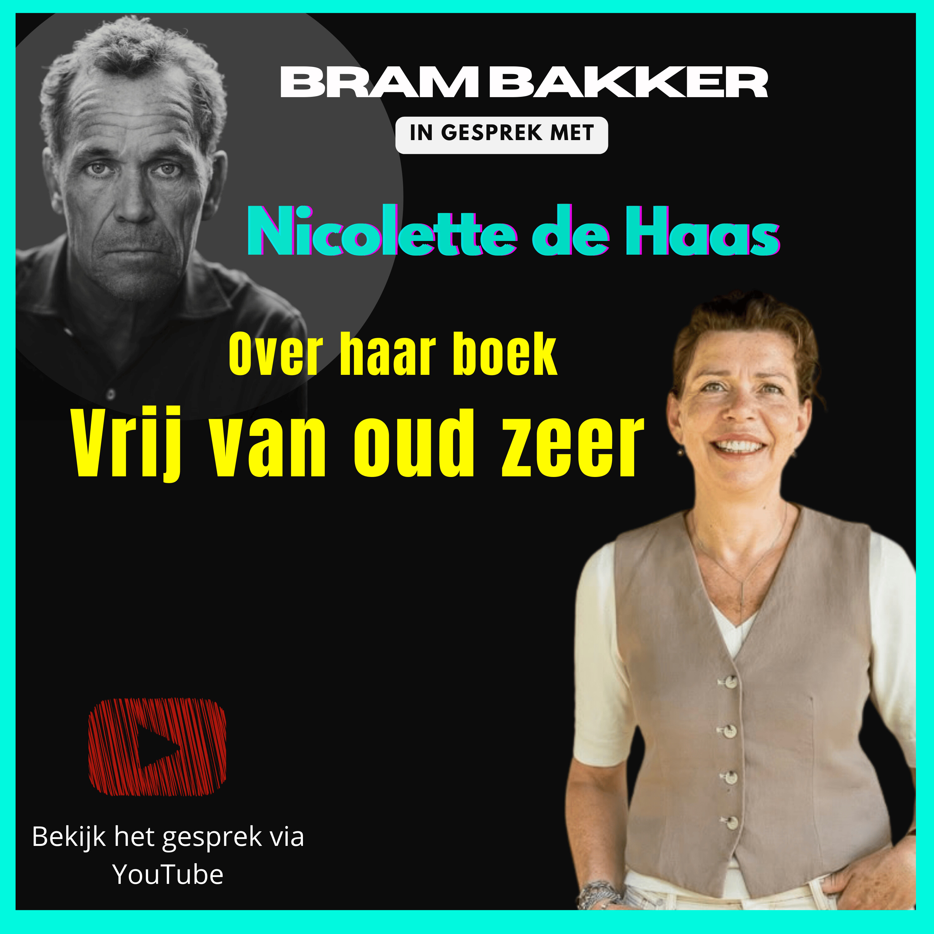 #37 Nicolette de Haas over haar boek Vrij van oud zeer