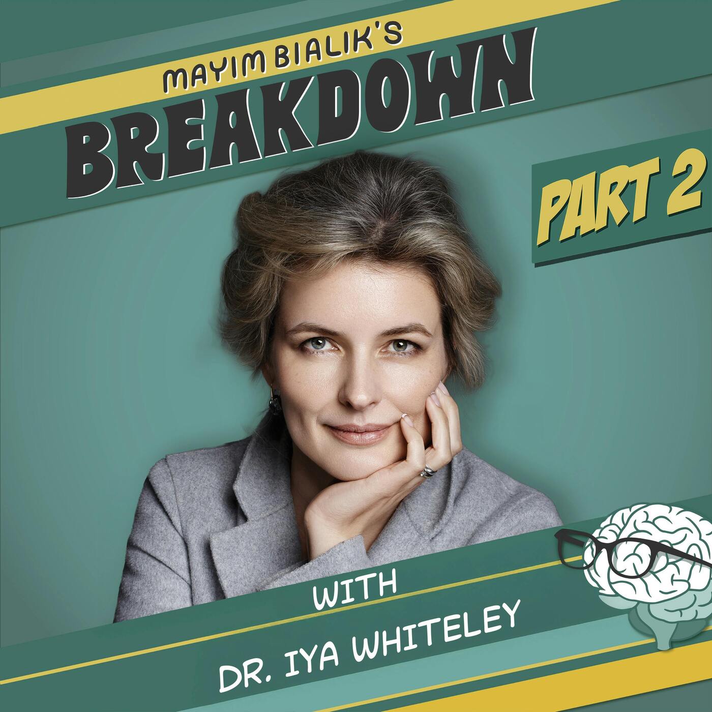Part Two: The Science of Messages From Your Soul: NASA Scientist on Telepathy, Mind Reading & What Astronauts Can Teach Us About High-Performance Intuition | Dr. Iya Whiteley — Mayim Bialik's Breakdown cover
