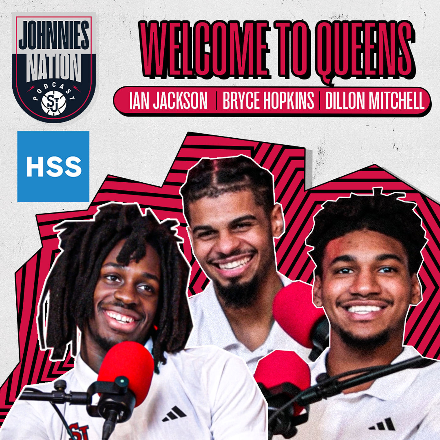Johnnies Nation Podcast EP 2: Welcome to Queens - Ian Jackson, Bryce Hopkins, Dillon Mitchell episode artwork