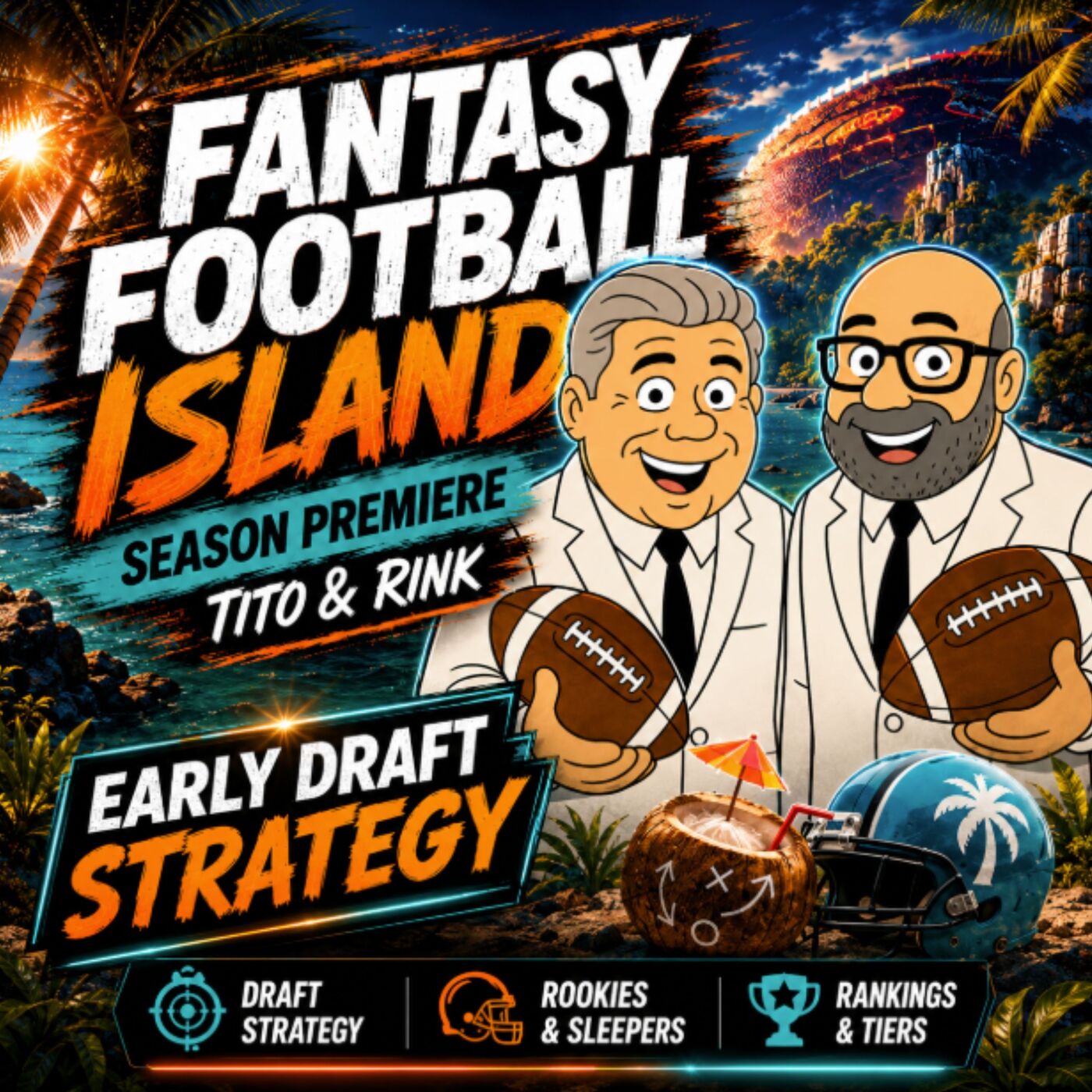 Fantasy Football Island Returns: Rookie Traps, Draft Landmines & Early League-Winning Picks episode artwork
