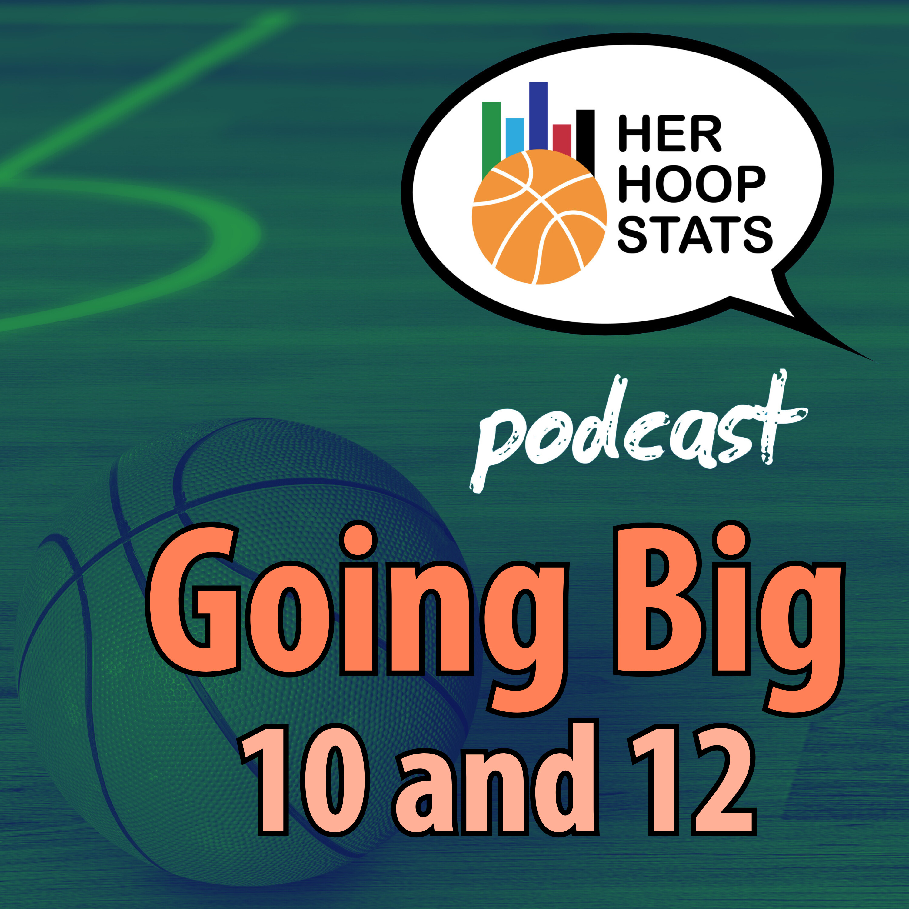 Going Big (10 and 12) | The Her Hoop Stats Podcast