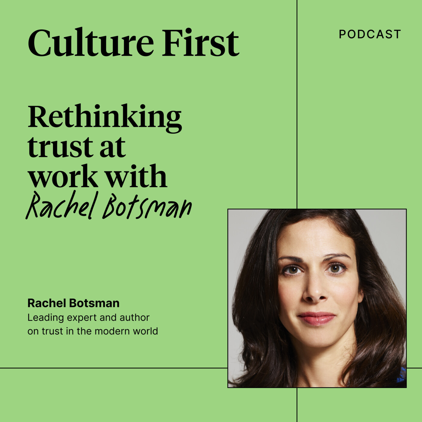 Rethinking Trust at Work with Rachel Botsman