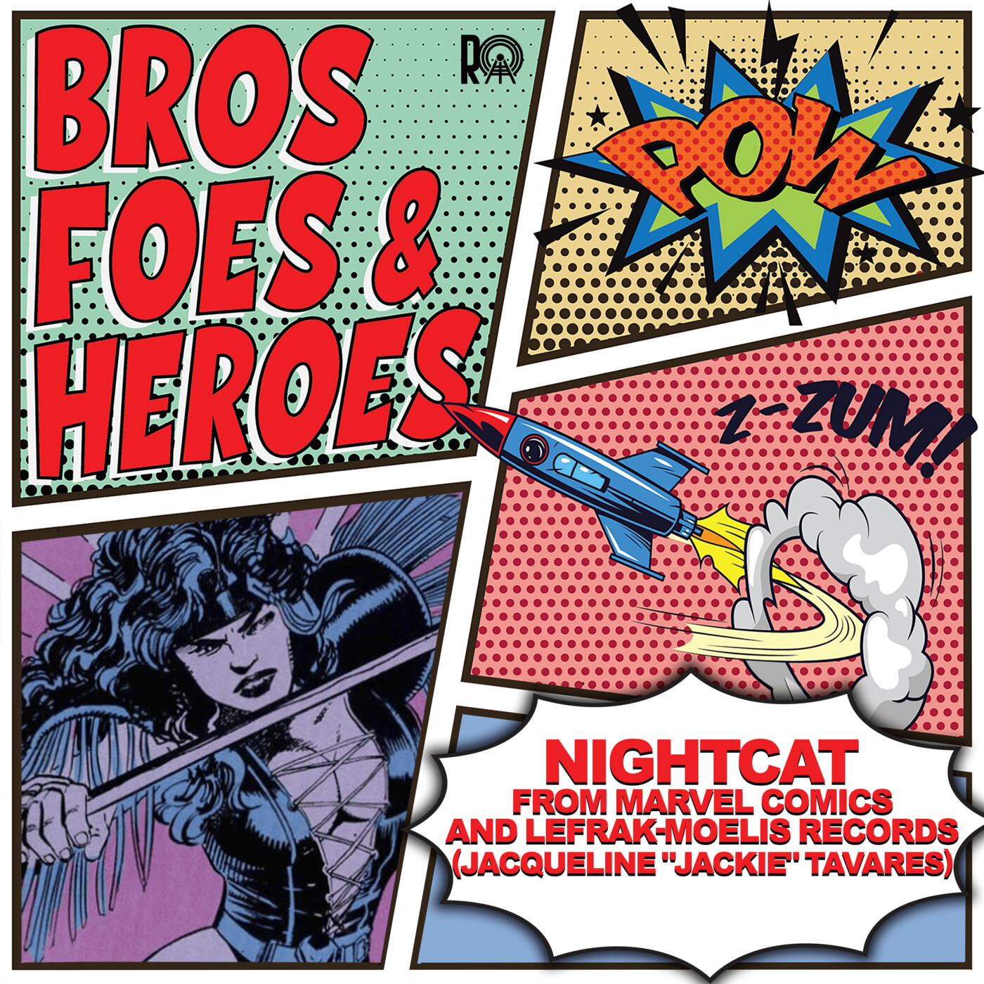 Nightcat from Marvel Comics and LeFrak-Moelis Records (Jacqueline "Jackie" Tavares) episode artwork