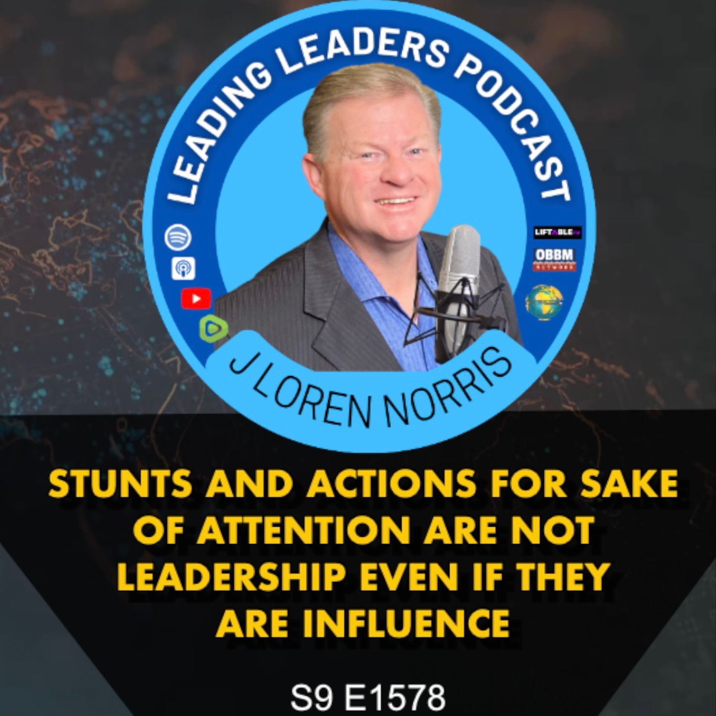 STUNTS AND ACTIONS FOR SAKE OF ATTENTION ARE NOT LEADERSHIP EVEN IF THEY ARE INFLUENCE