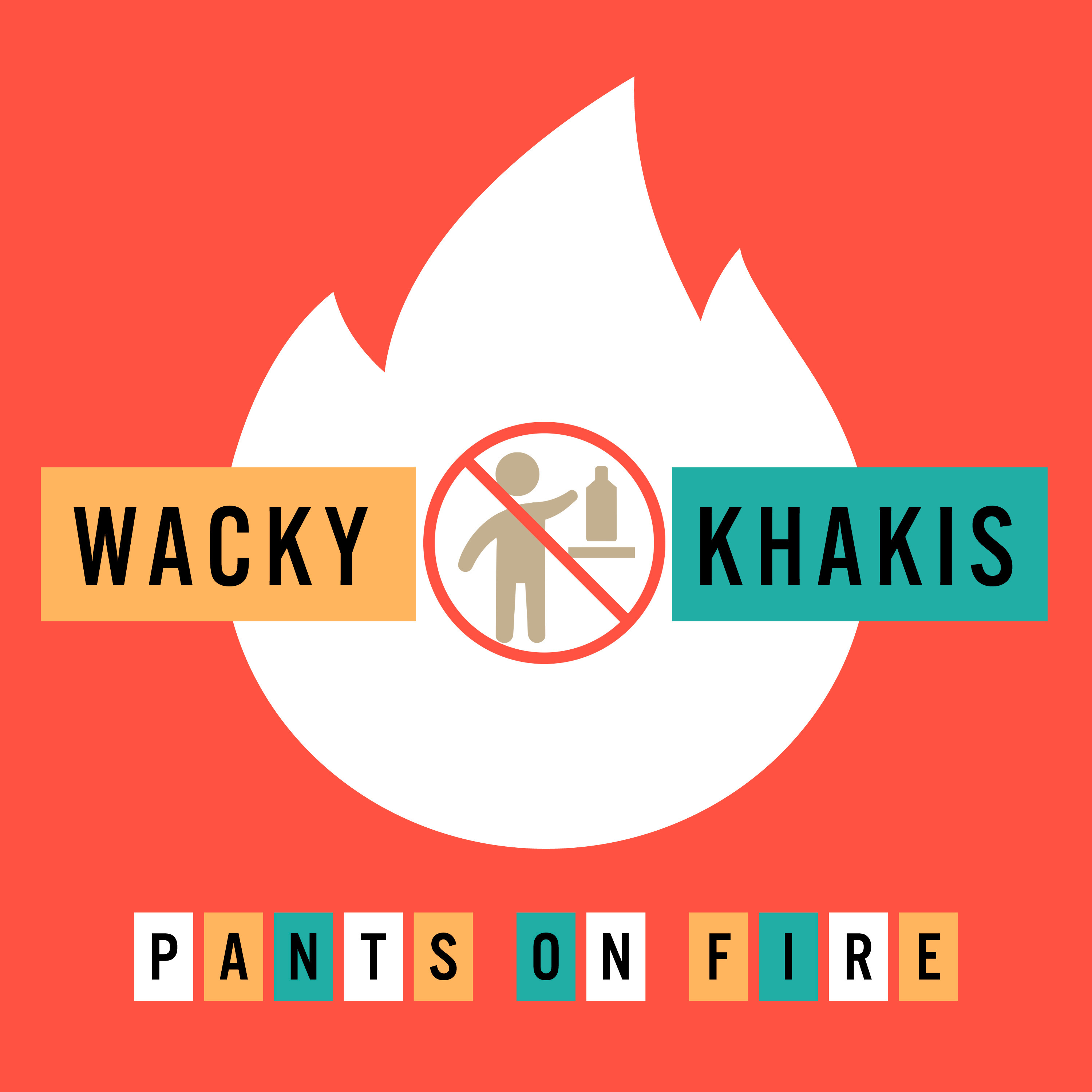 Wacky Khakis “Keep Away From Children” — The Big Fib cover