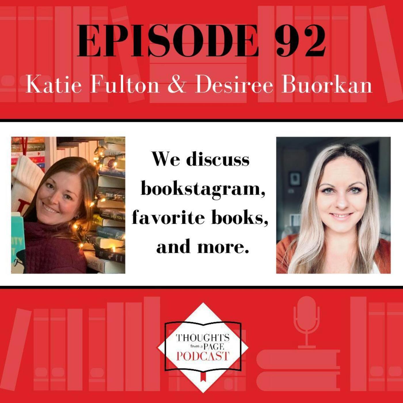 Katie Fulton and Desiree Bourkan