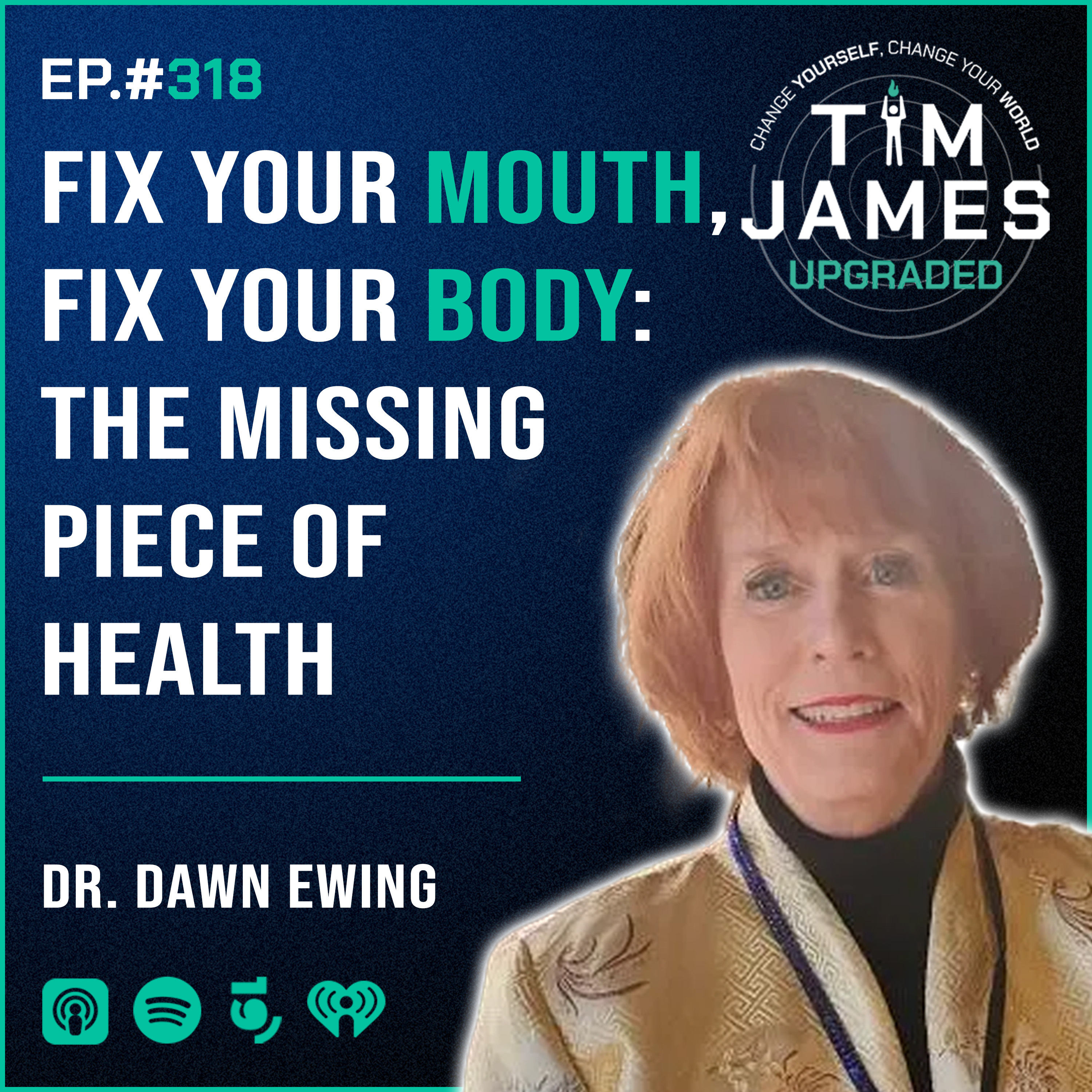 Episode #318: Dr. Dawn Ewing, Fix Your Mouth, Fix Your Body: The Missing Piece of Health Episode #318: Dr. Dawn Ewing, Fix Your Mouth, Fix Your Body: The Missing Piece of Health
