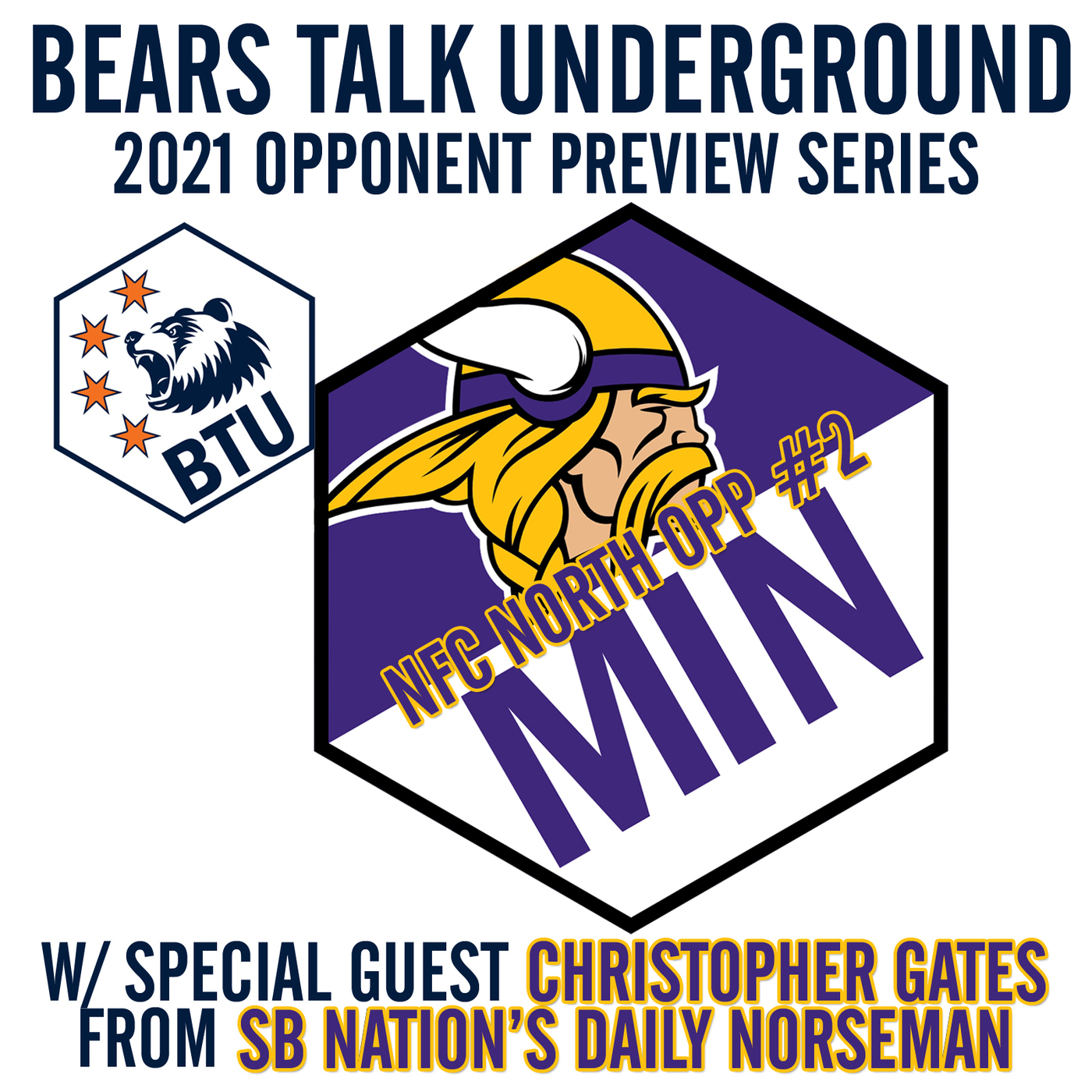 2021 Opponent Preview #13 - Minnesota Vikings w/Chris Gates from SB Nation's Daily Norseman episode artwork