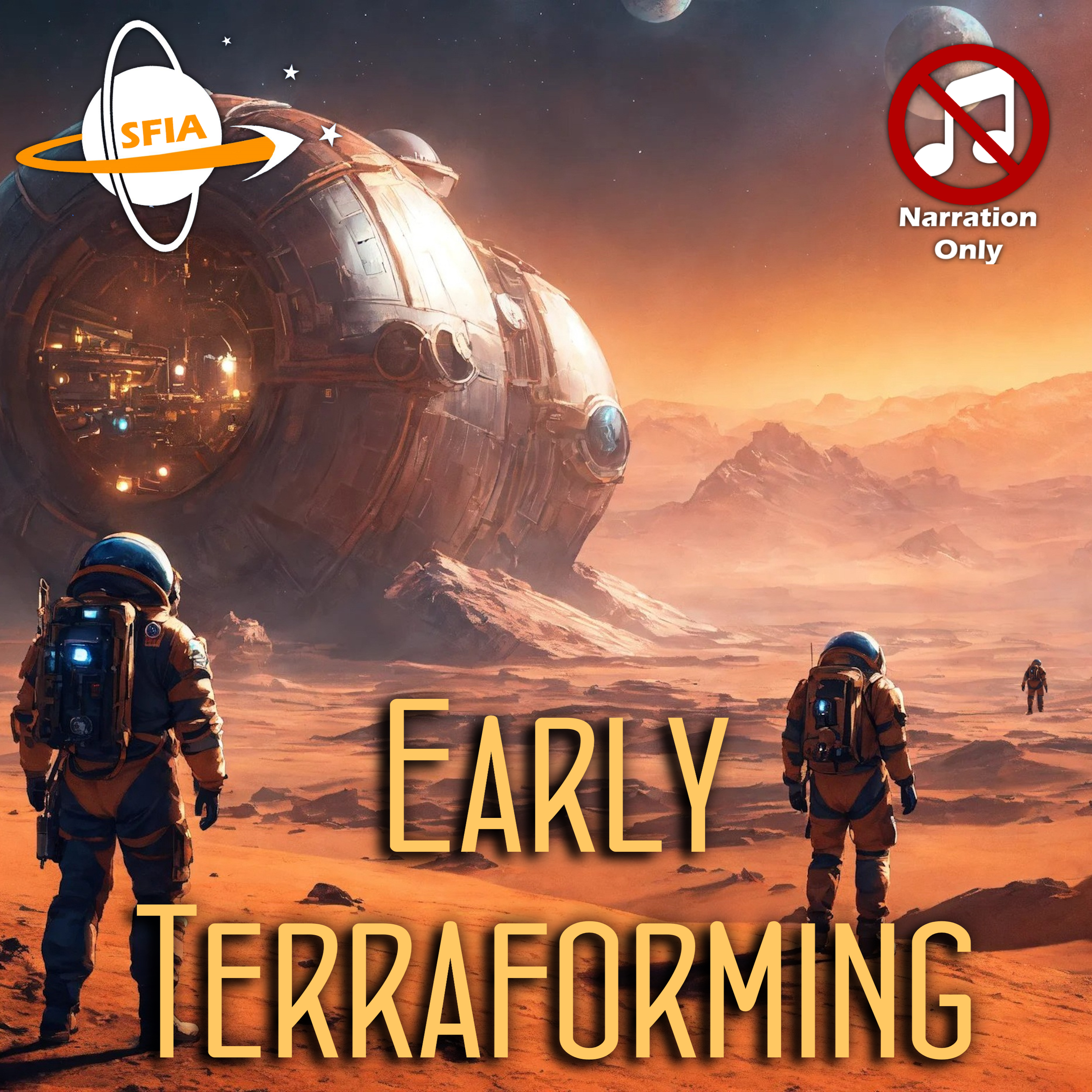 Early Terraforming (Narration Only) - podcast episode cover