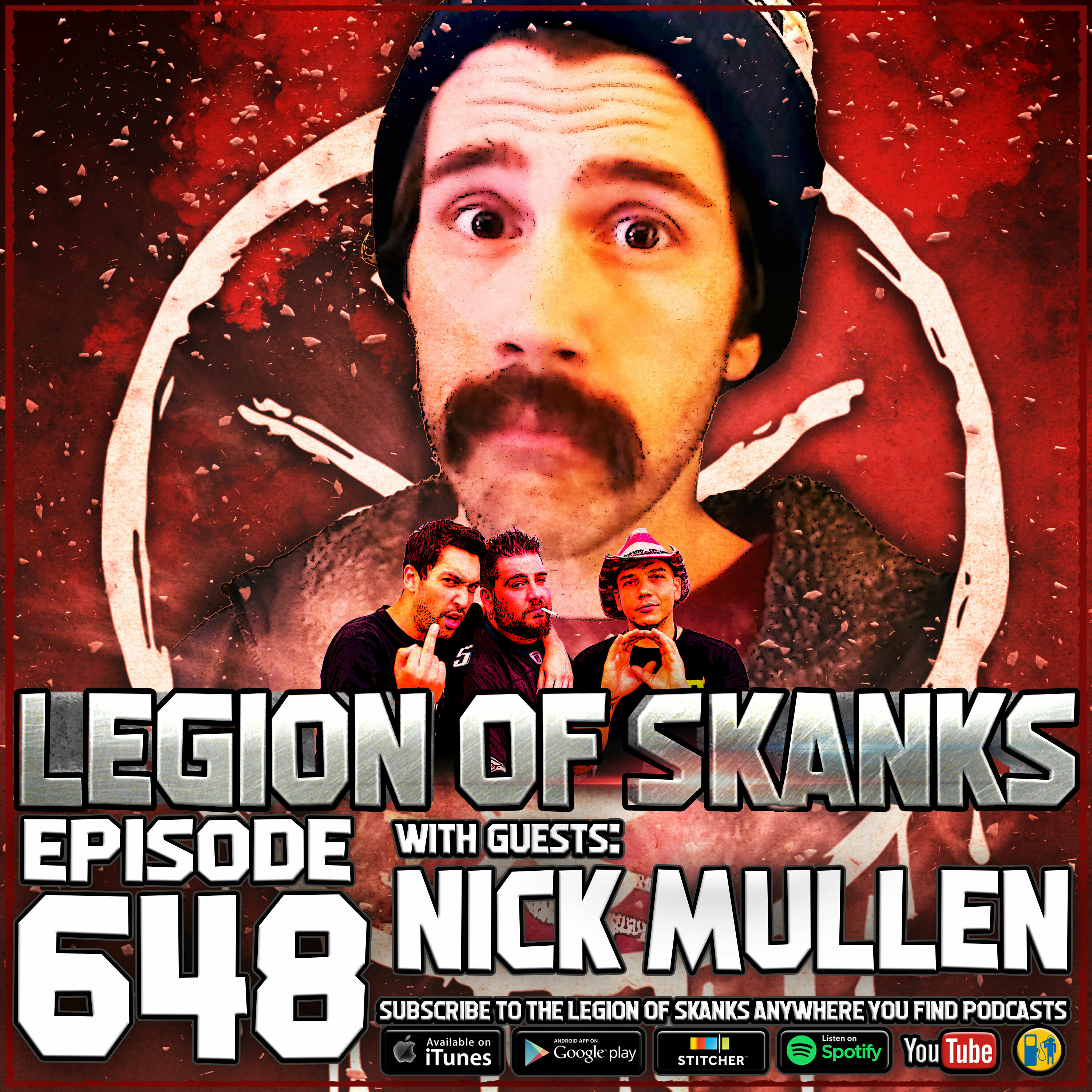 Episode #648 - Death by Dabs - Nick Mullen by Legion of Skanks Podcast |  Podchaser