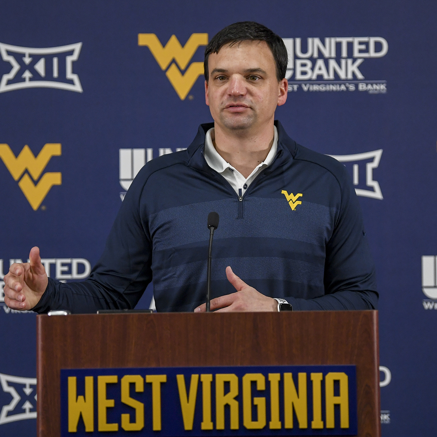 West Virginia coach Neal Brown: March 4, 2020