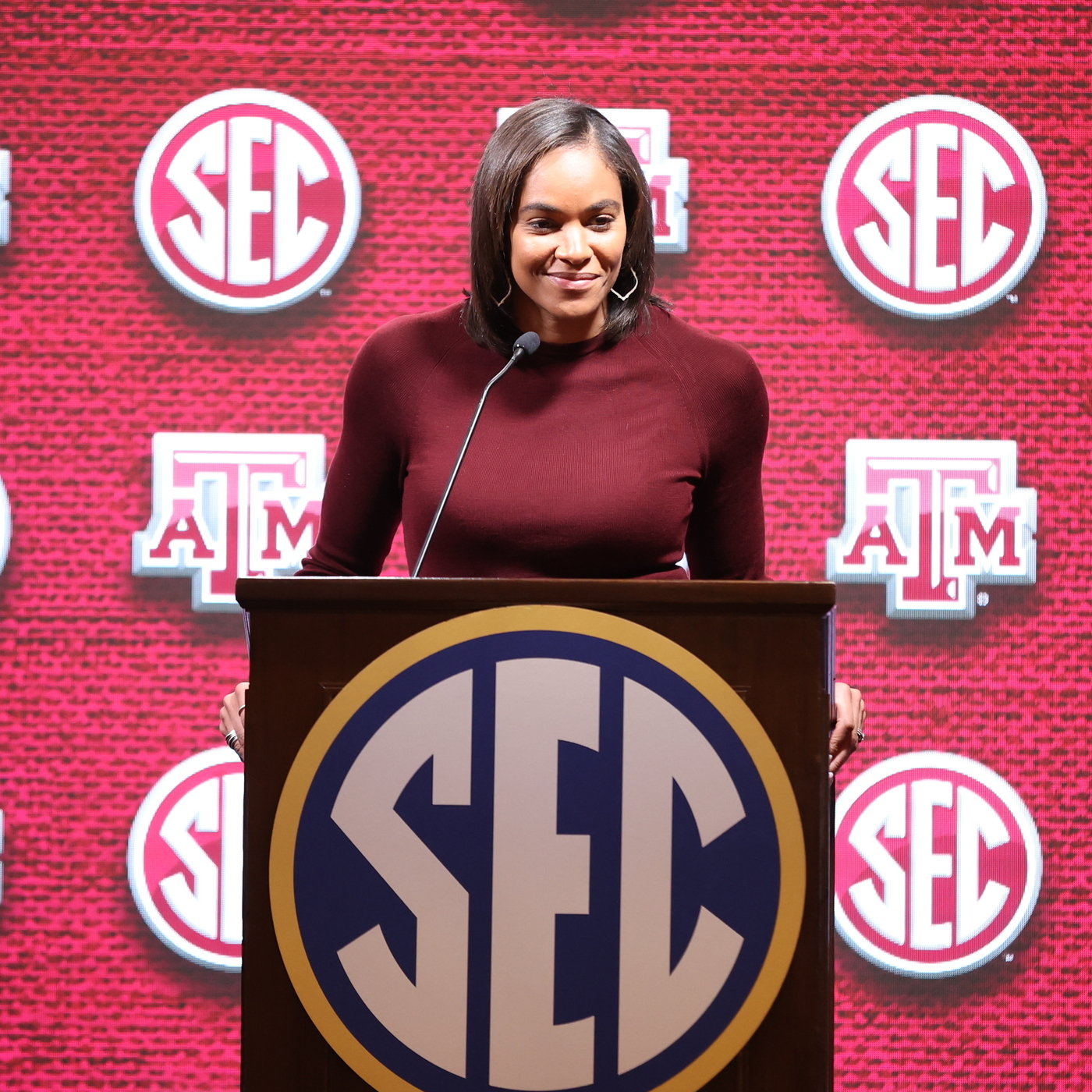 Press Pass: Joni Taylor at SEC Tipoff '23
