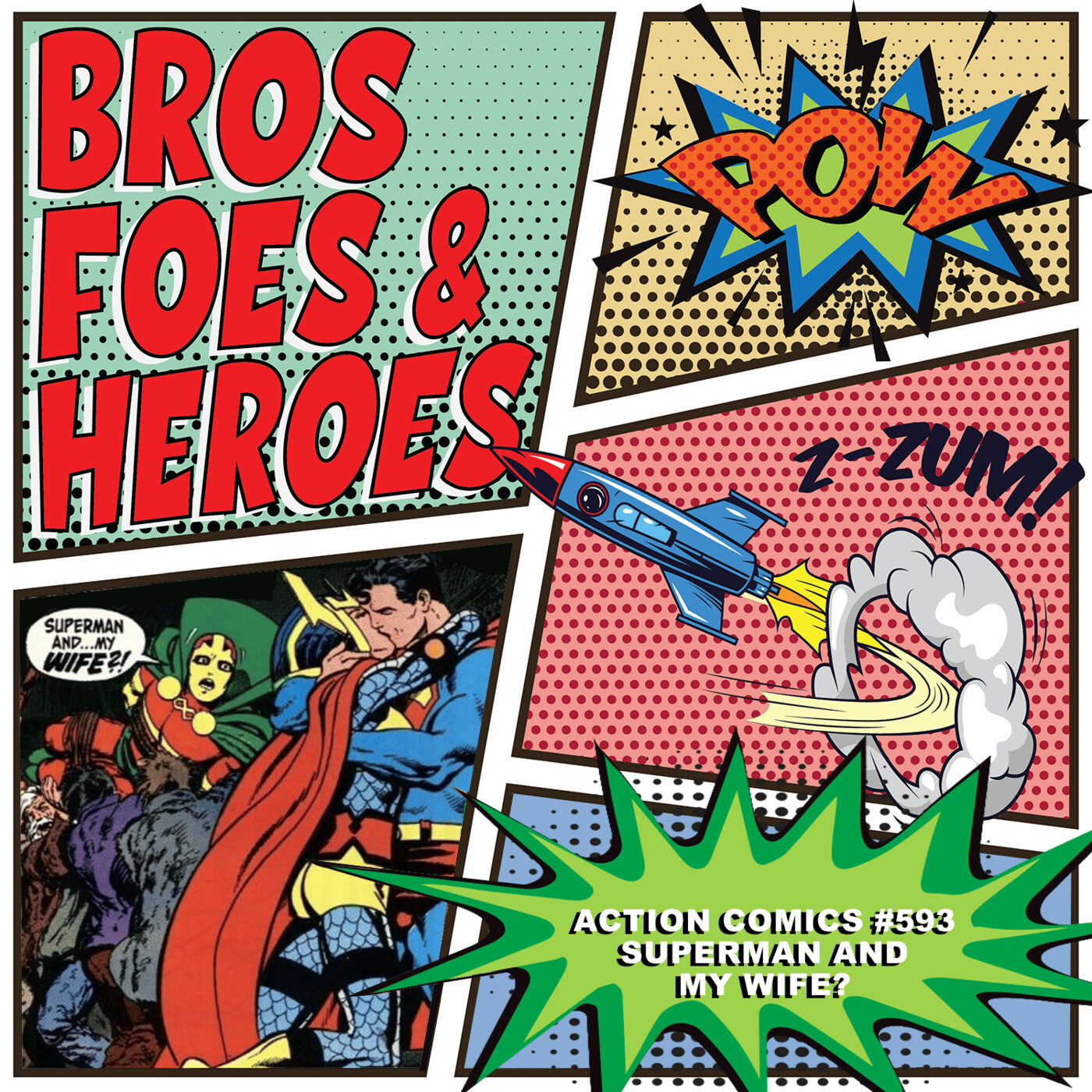 Action Comics #593 Superman and My Wife? episode artwork