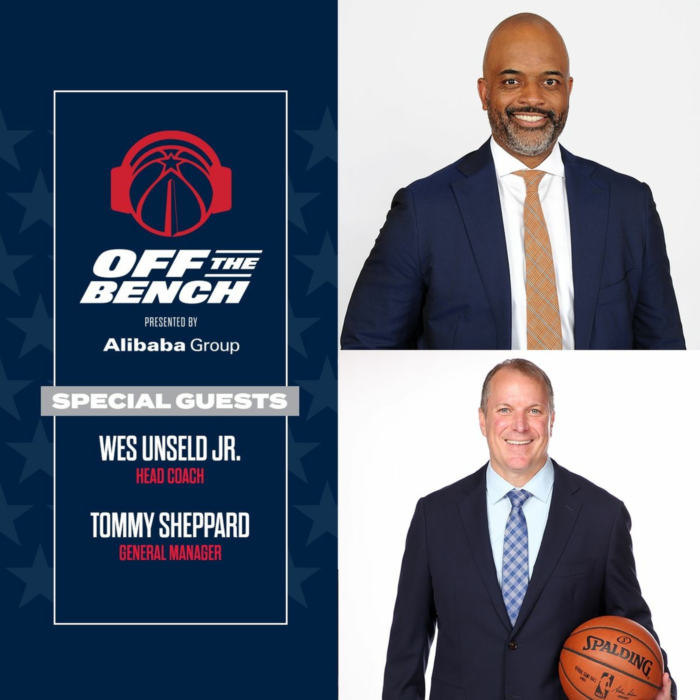 Episode 2: Wes Unseld Jr. and Tommy Sheppard episode artwork